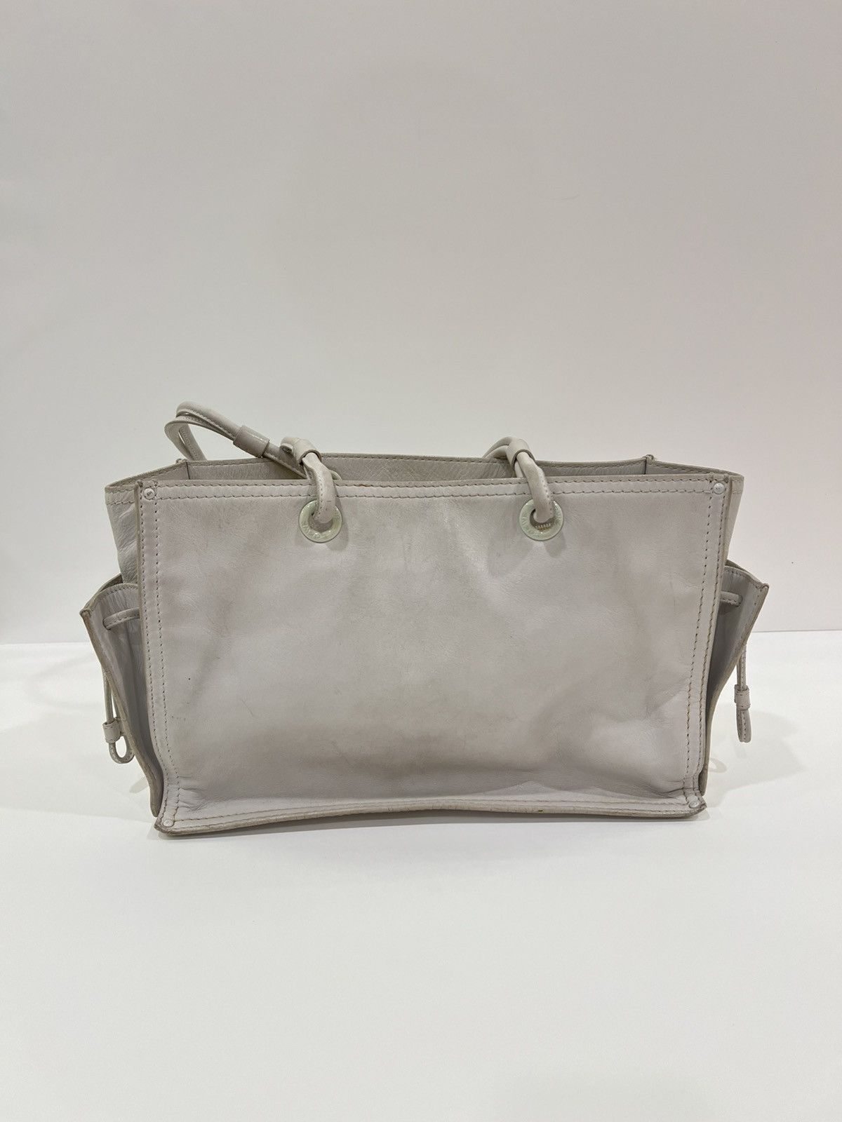 Loewe Loewe White Leather Crown totebag Size ONE SIZE - 10 Thumbnail