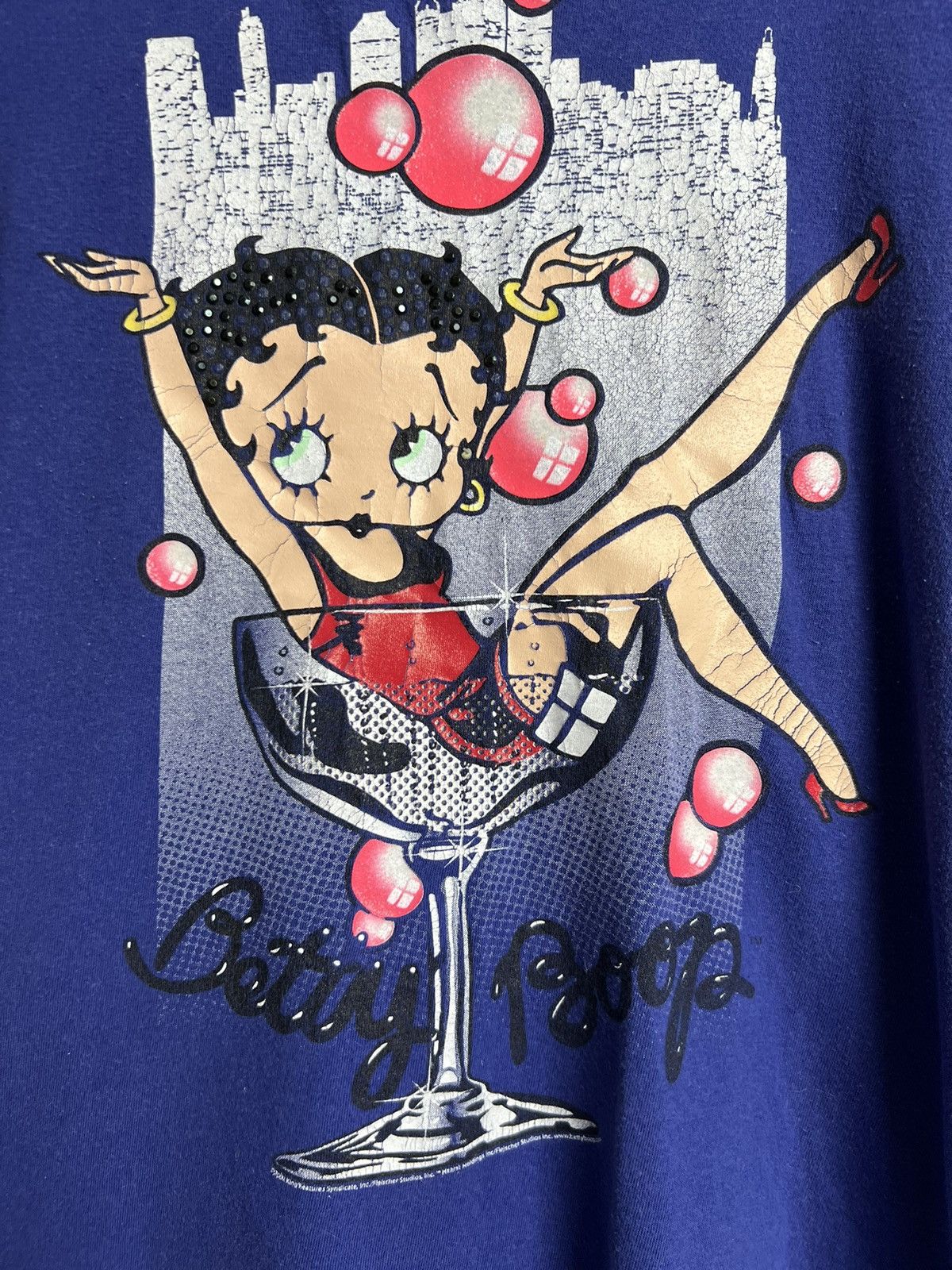 Cartoon Network Vintage y2k Betty Boop printed t-shirt S cartoon movie usa Size S / US 4 / IT 40 - 4 Thumbnail