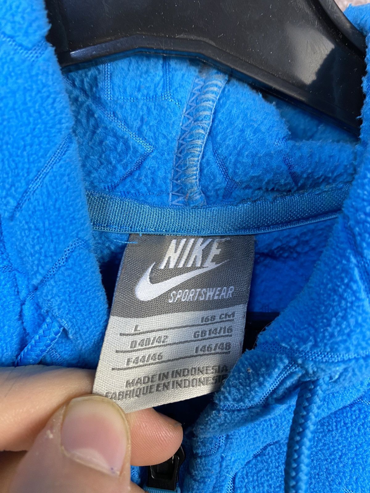 Nike × Vintage Zip Hoodie Nike Vintage Streetwear Outdoor Style 90s Drip Size US S / EU 44-46 / 1 - 5 Thumbnail