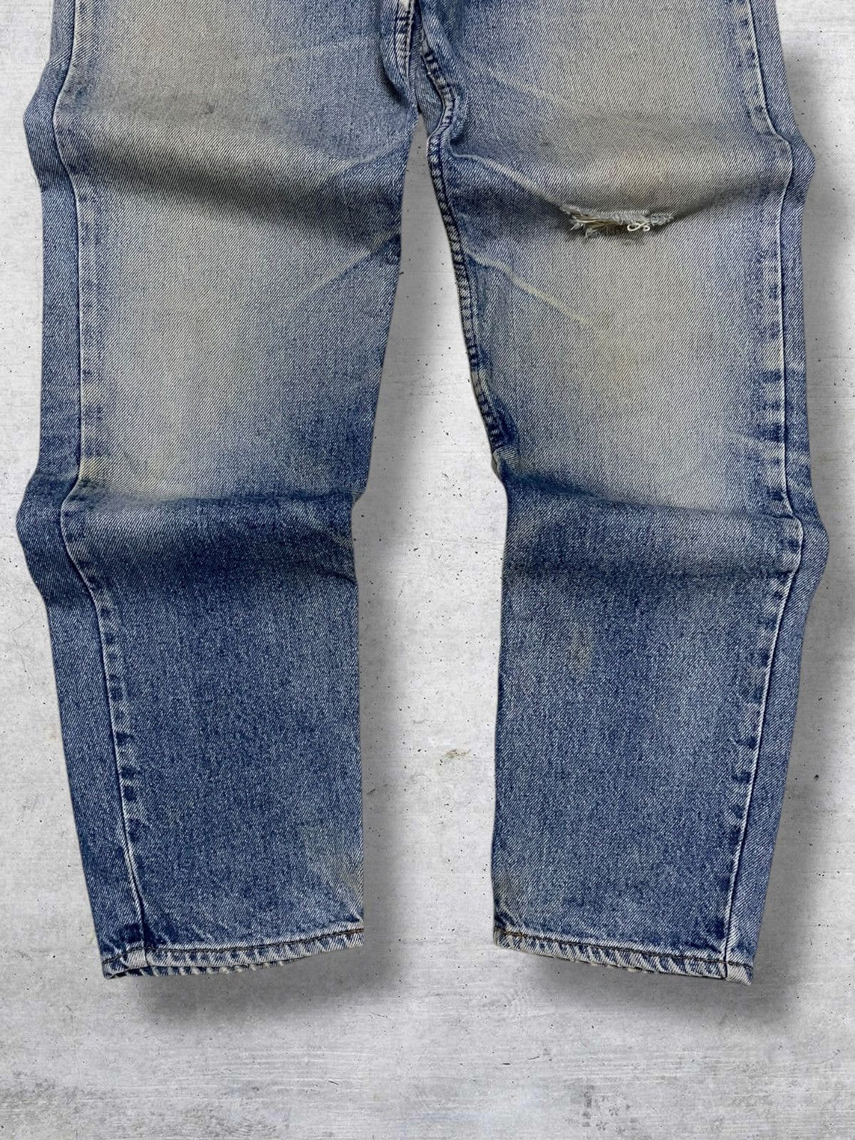 Levi's Vintage Clothing VINTAGE LEVIS 616 90S DESIGNER MUDWASH OG DISTRESSED DENIM Size US 29 - 3 Thumbnail