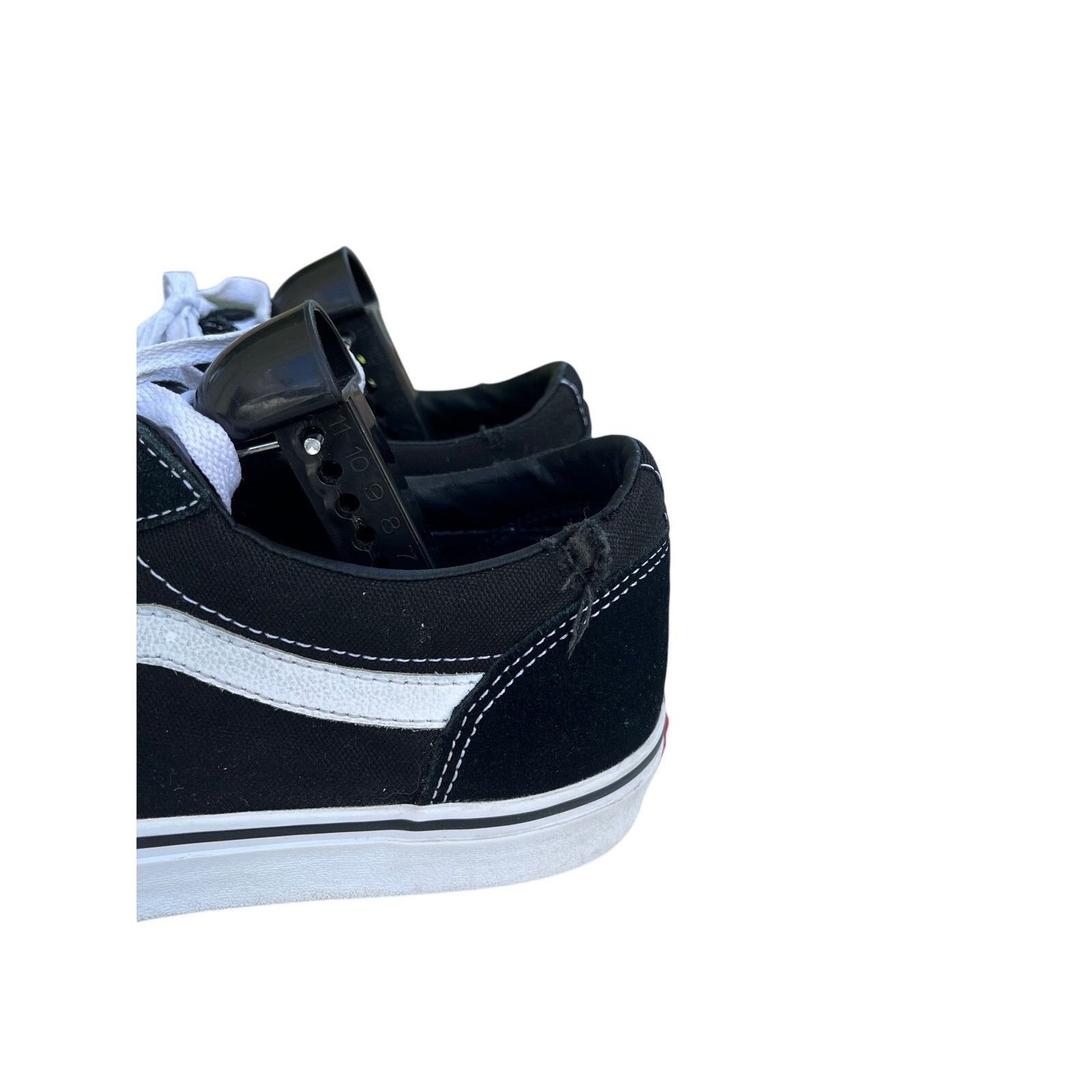 Vans Mens Vans Ward Skateboard Shoes Sneakers Size 10.5 Black Size US 10.5 / EU 43-44 - 2 Thumbnail