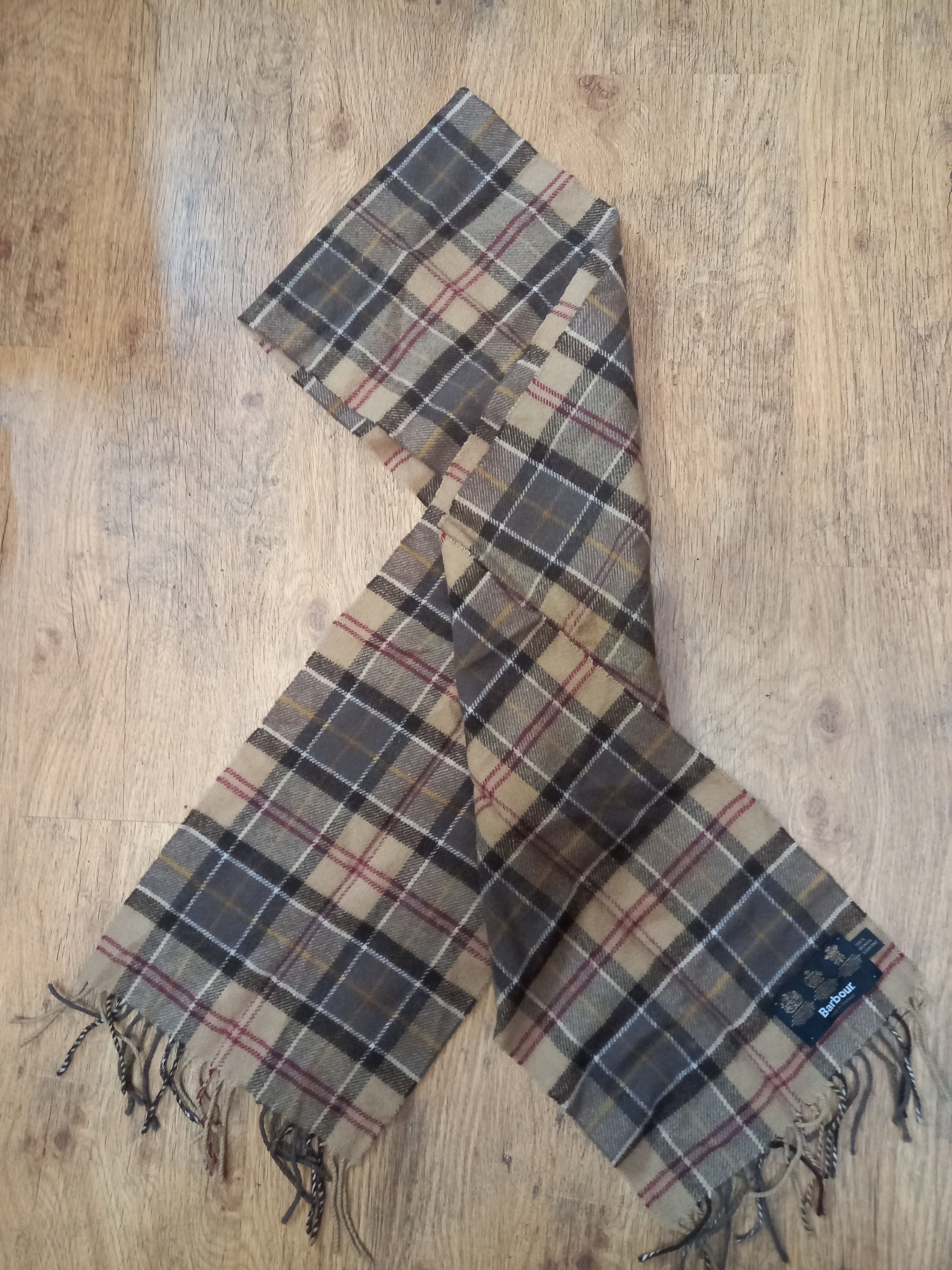 Barbour Barbour Tartan Lambswool Men’s Scarf Size ONE SIZE - 1 Thumbnail