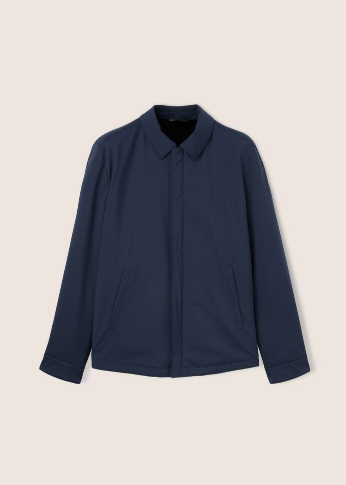 image of Loro Piana O1W1Db11223 Greenwood Shirt In Light Blue, Men's (Size Medium)