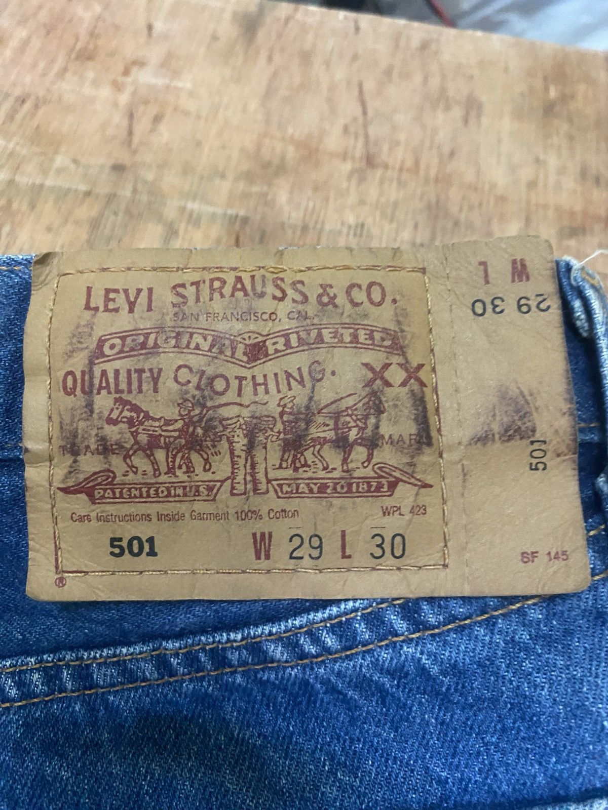 Levi's Levi's 501 Size US 29 - 4 Thumbnail