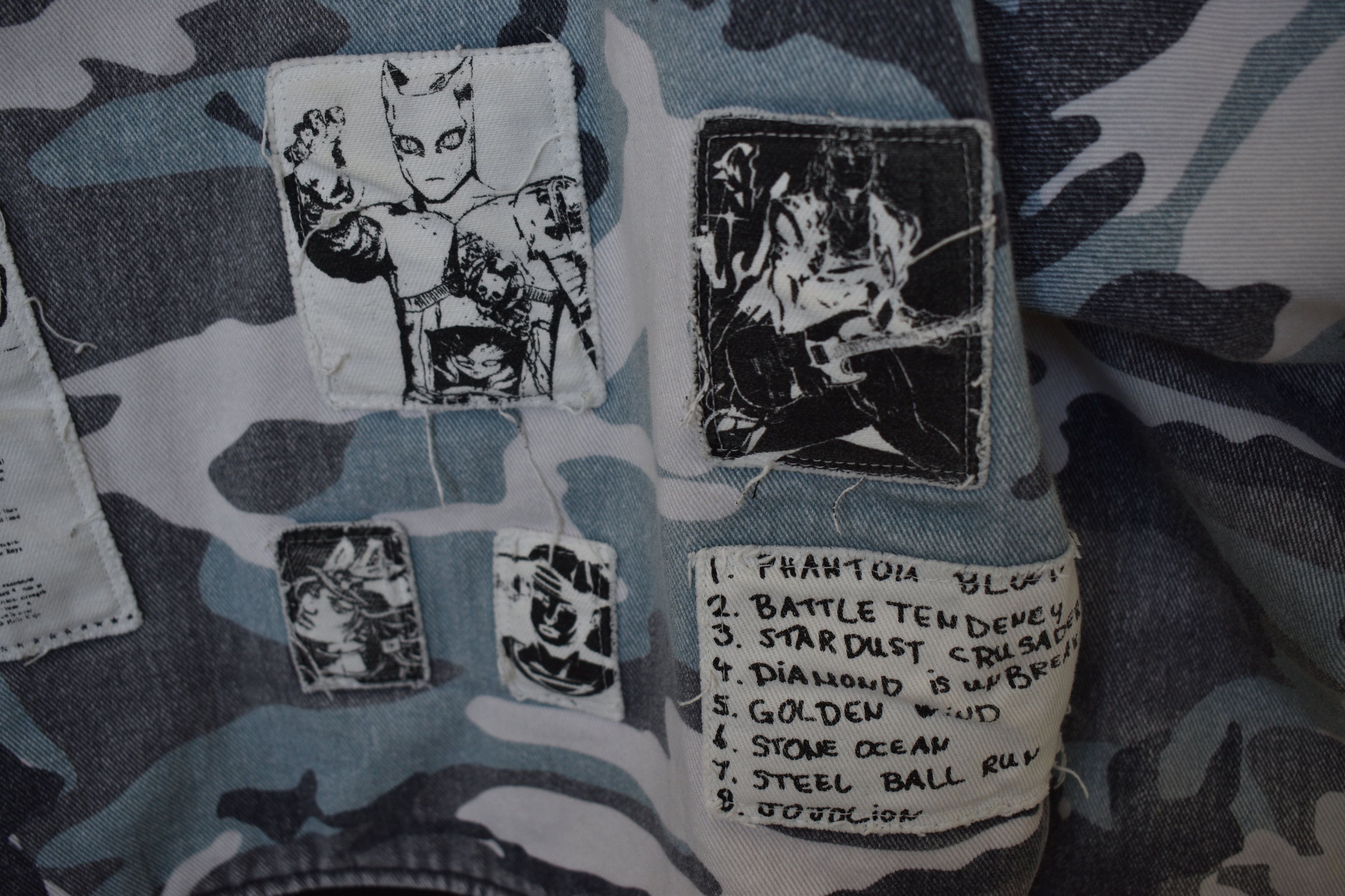 Rough Simmons OG 2019 Ora! Ora! Ora! riot bomber arctic camo jojos bizzare Size US L / EU 52-54 / 3 - 5 Thumbnail