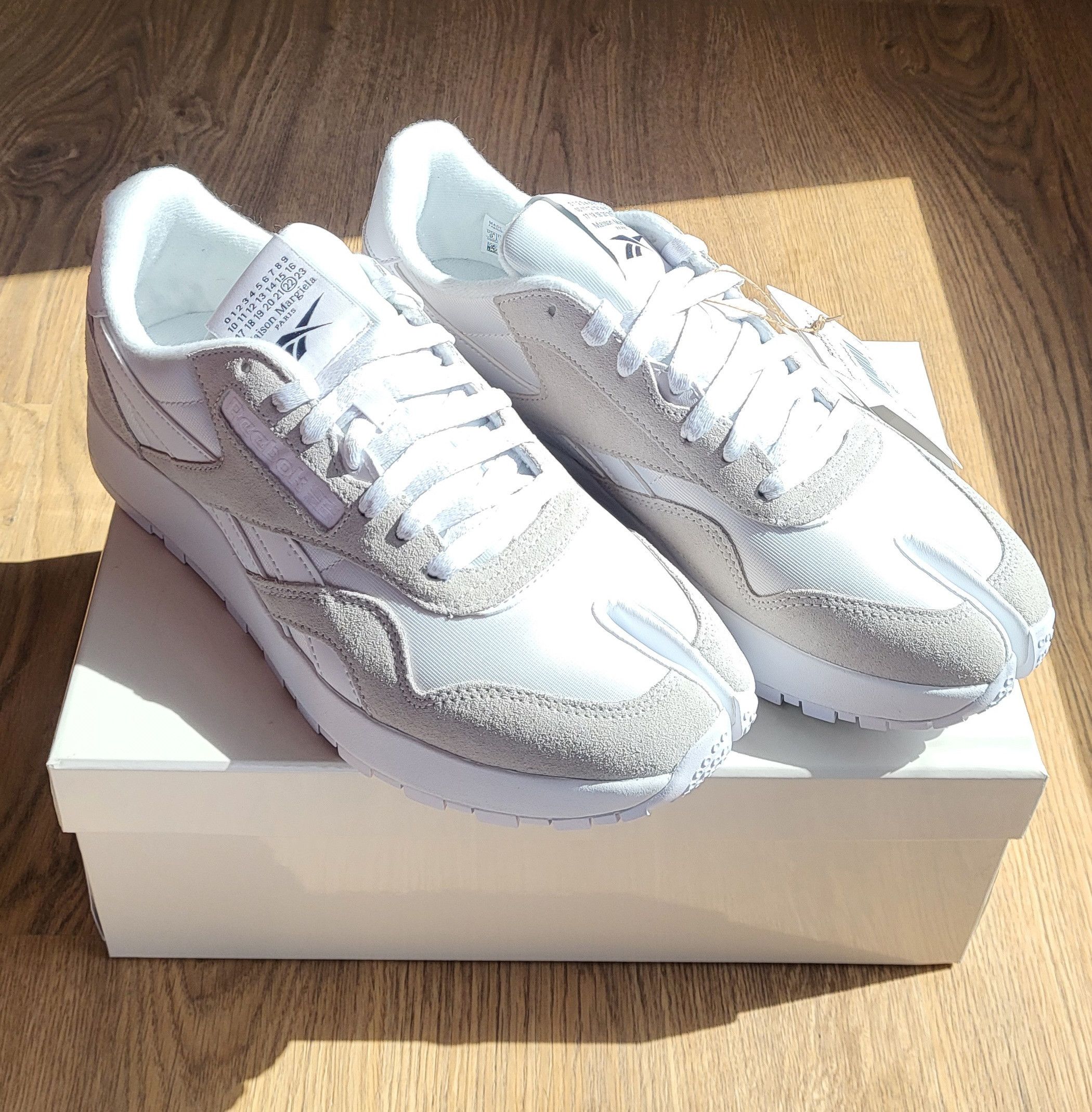 image of Maison Margiela X Classic Nylon Tabi 'project 0 - White' Shoes, Men's (Size 9)