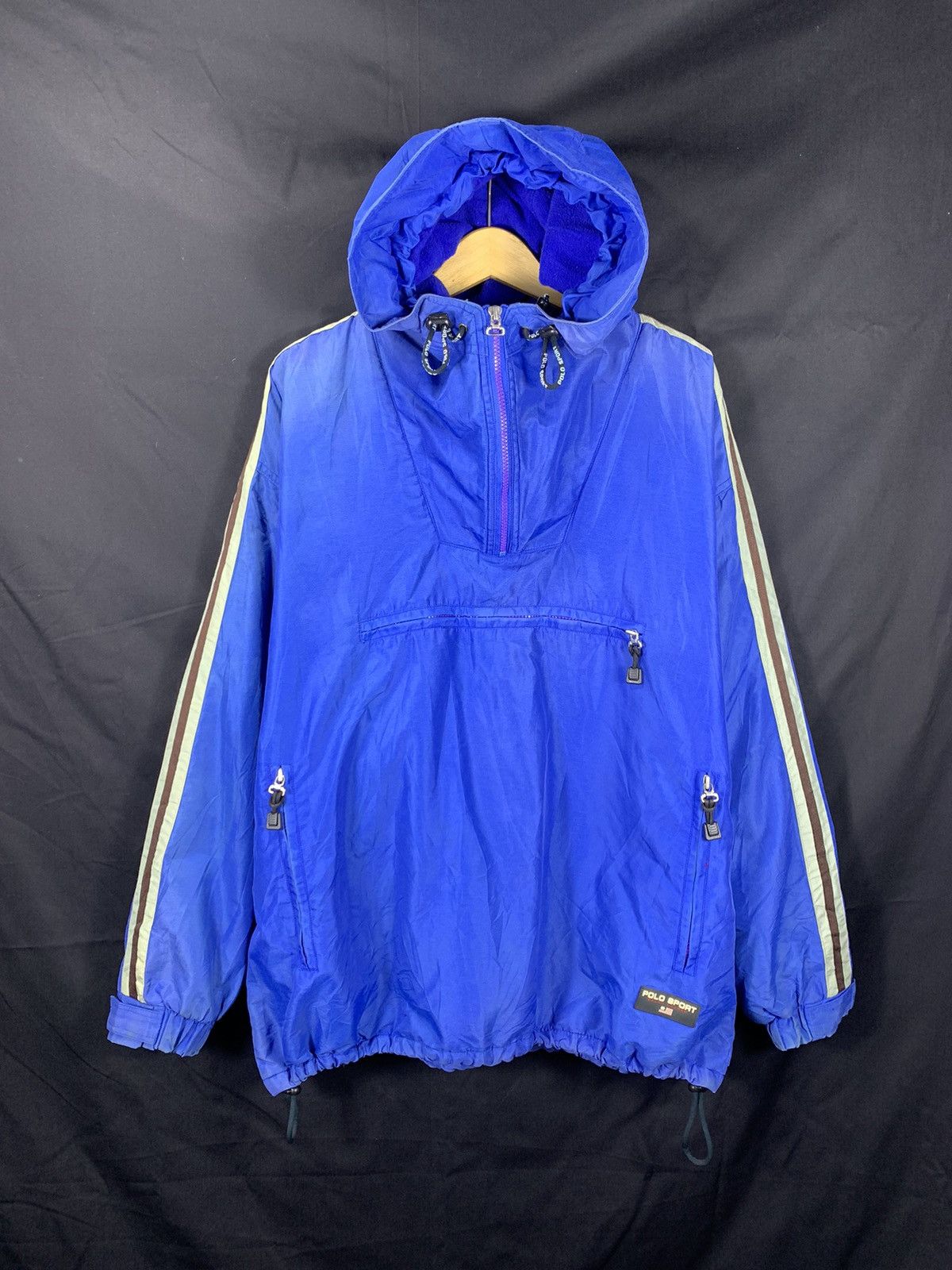RRL Ralph Lauren Vintage Polo Sport Ralph Lauren Bomber Jacket Size US XL / EU 56 / 4 - 2 Thumbnail
