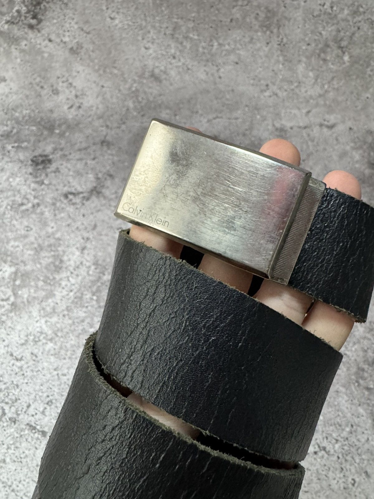 Calvin Klein × Vintage Calvin Klein Belt Vintage Size ONE SIZE - 2 Thumbnail