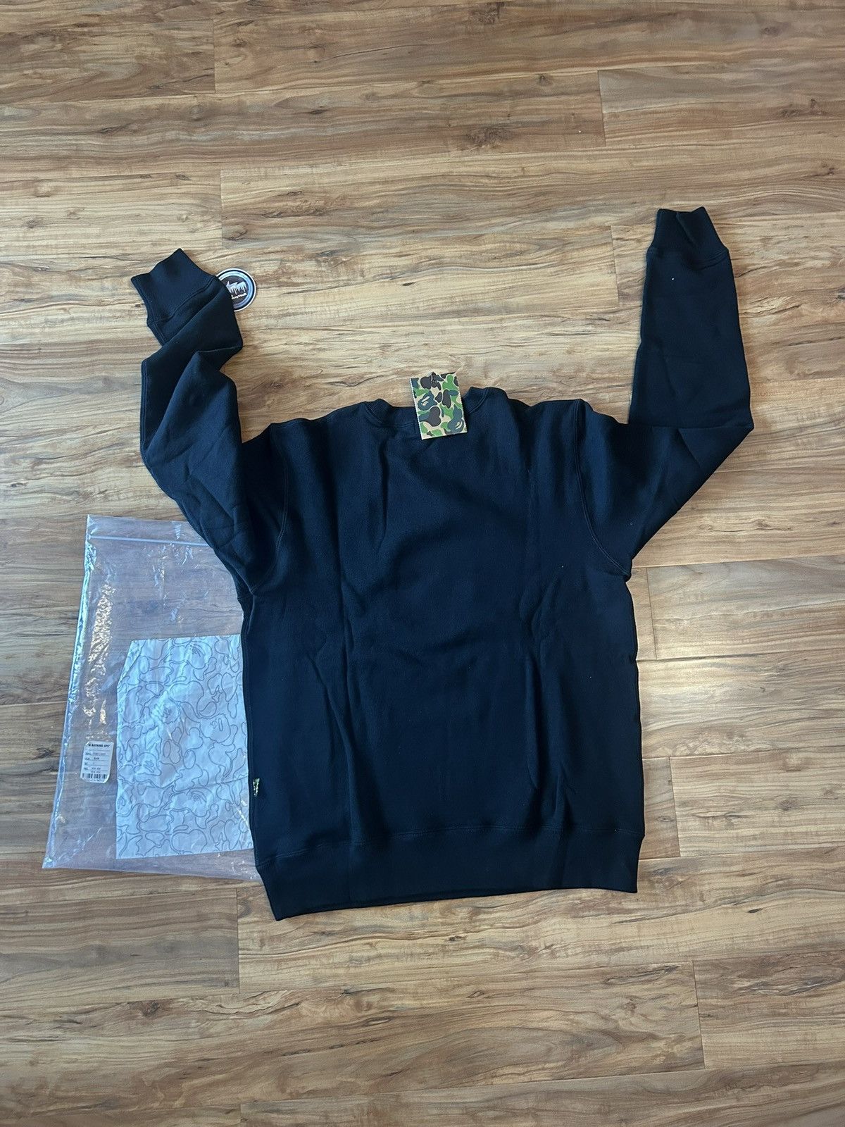 Bape NEW Bape Mr Bathing Ape Golf Logo Crewneck Sweater Size US L / EU 52-54 / 3 - 6 Thumbnail
