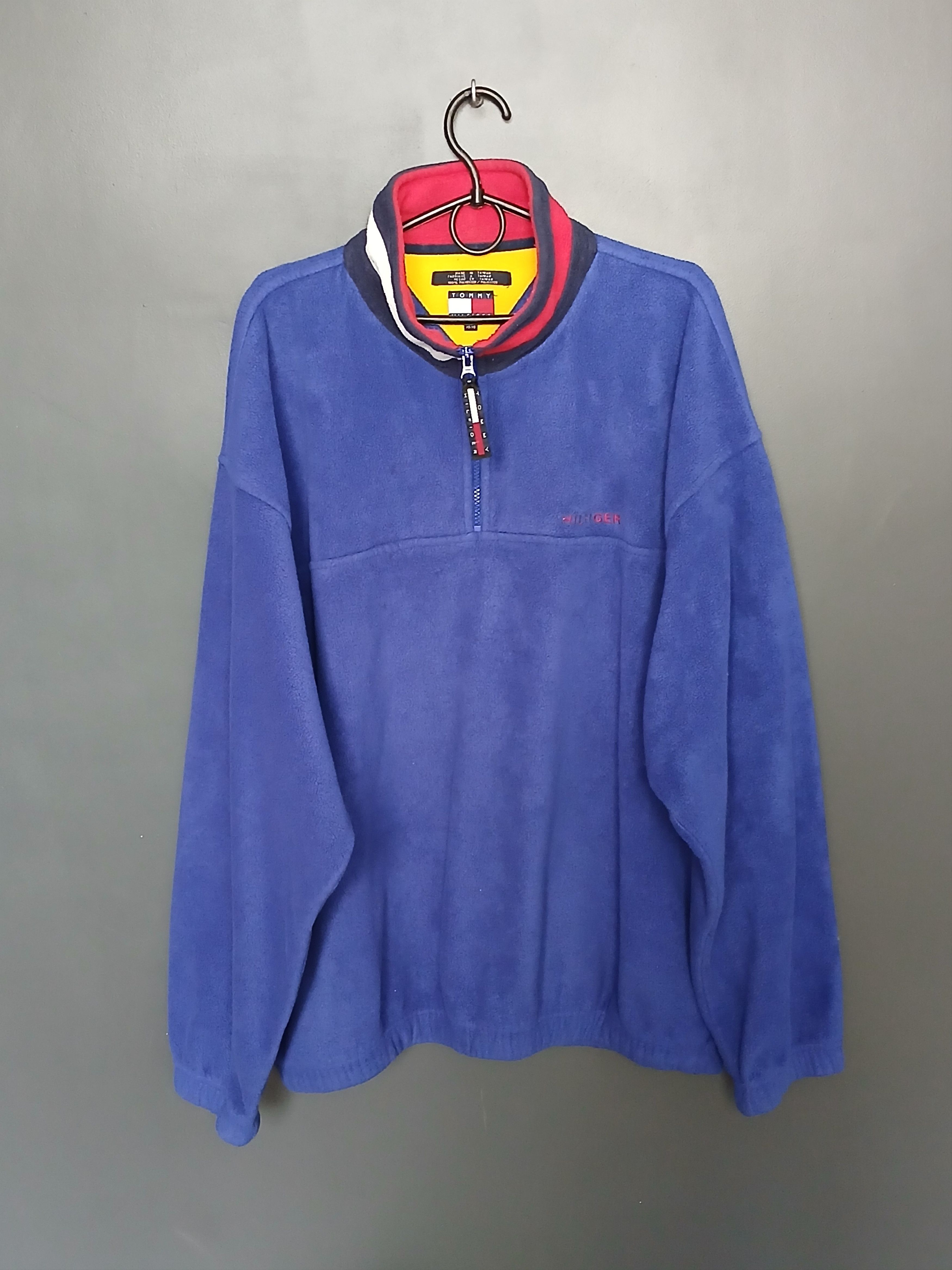 Tommy Hilfiger Tommy Hilfiger Fleece Sweatshirt Size US XL / EU 56 / 4 - 1 Thumbnail