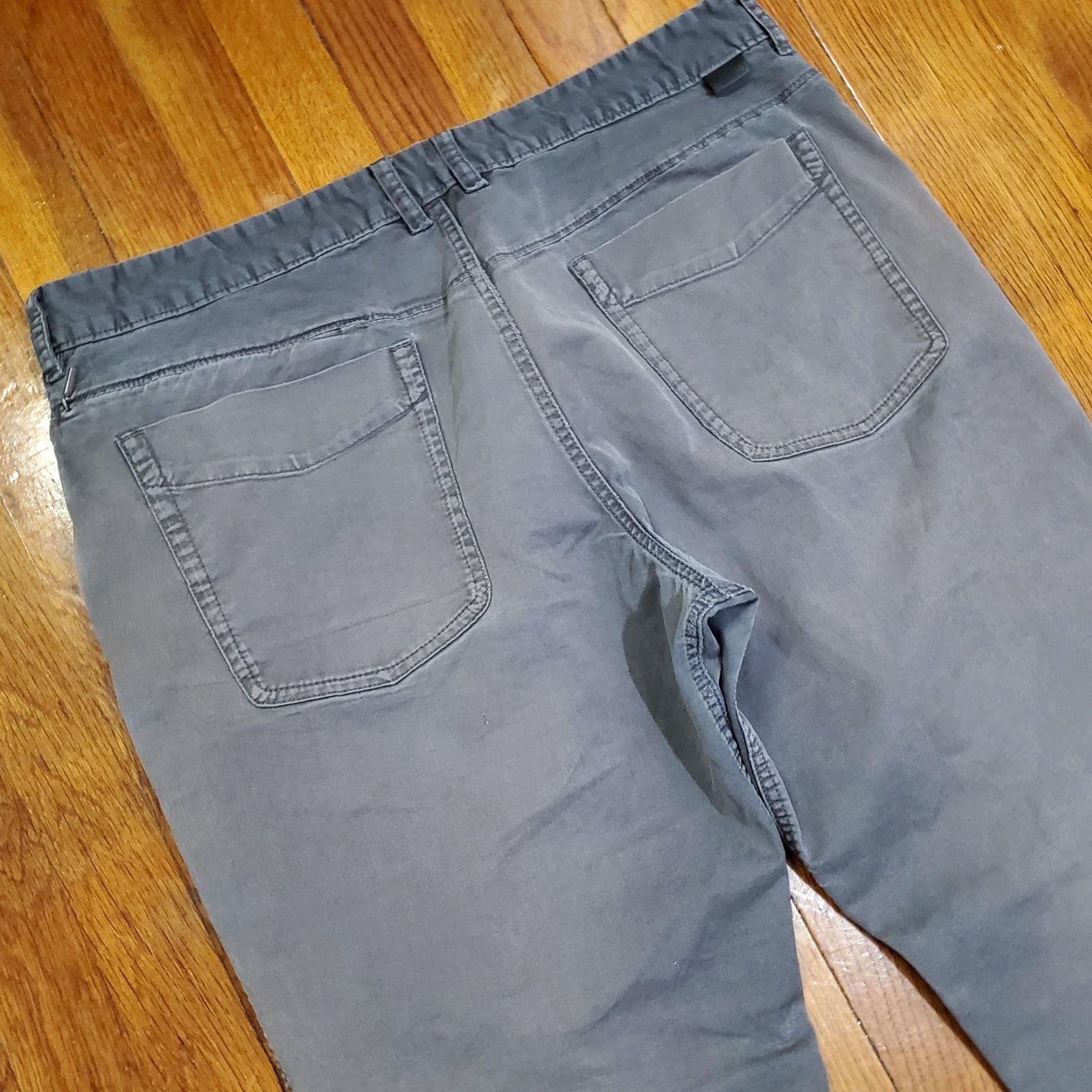 The North Face The North Face Pants Mens 40 Gray Casual Chino Outdoor Hiking Cotton Stretch Size US 40 / EU 56 - 3 Thumbnail