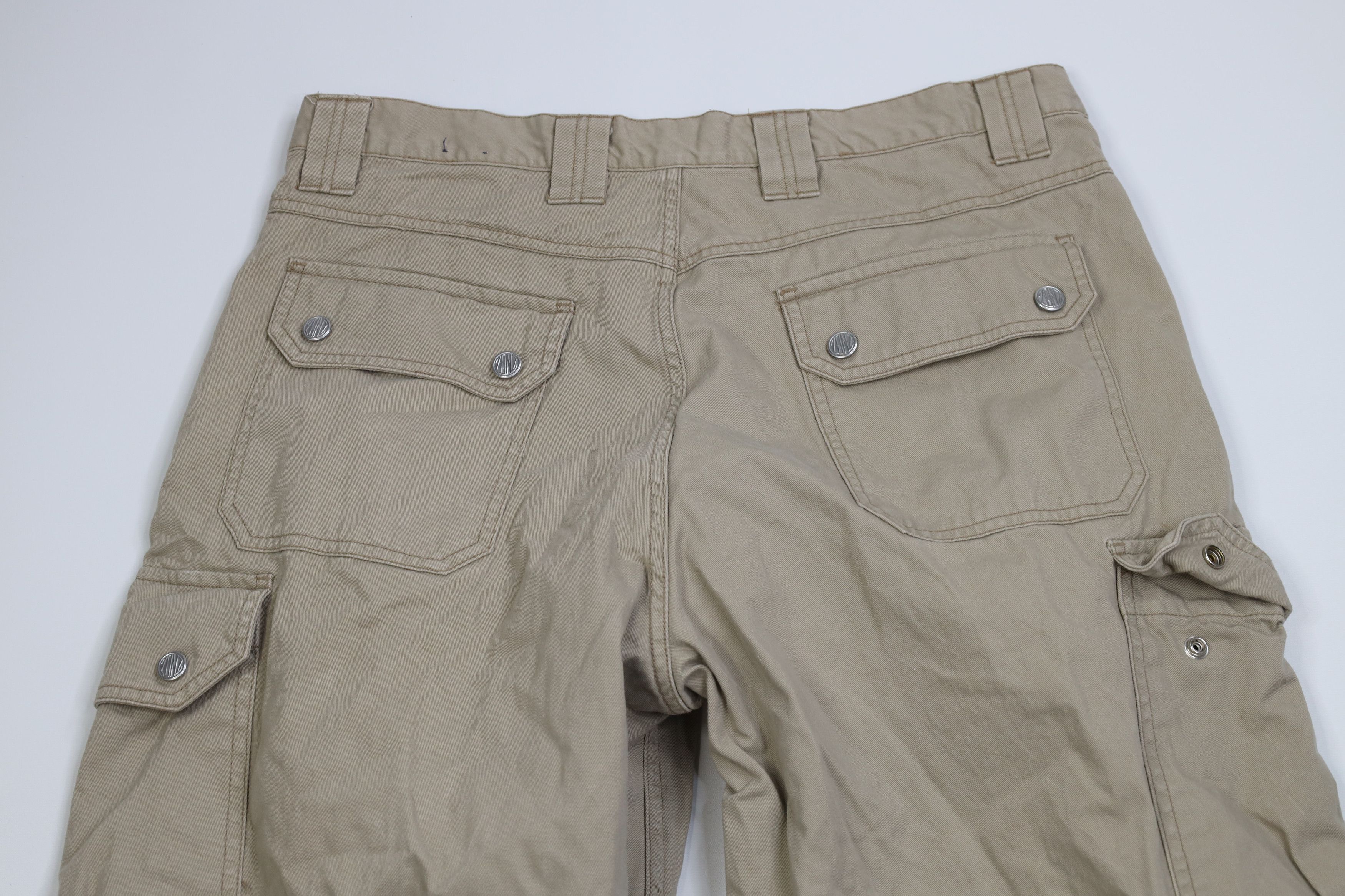 Vintage Vintage 90s Y2K Streetwear Big Pocket Wide Leg Cargo Pants Size US 36 / EU 52 - 11 Thumbnail