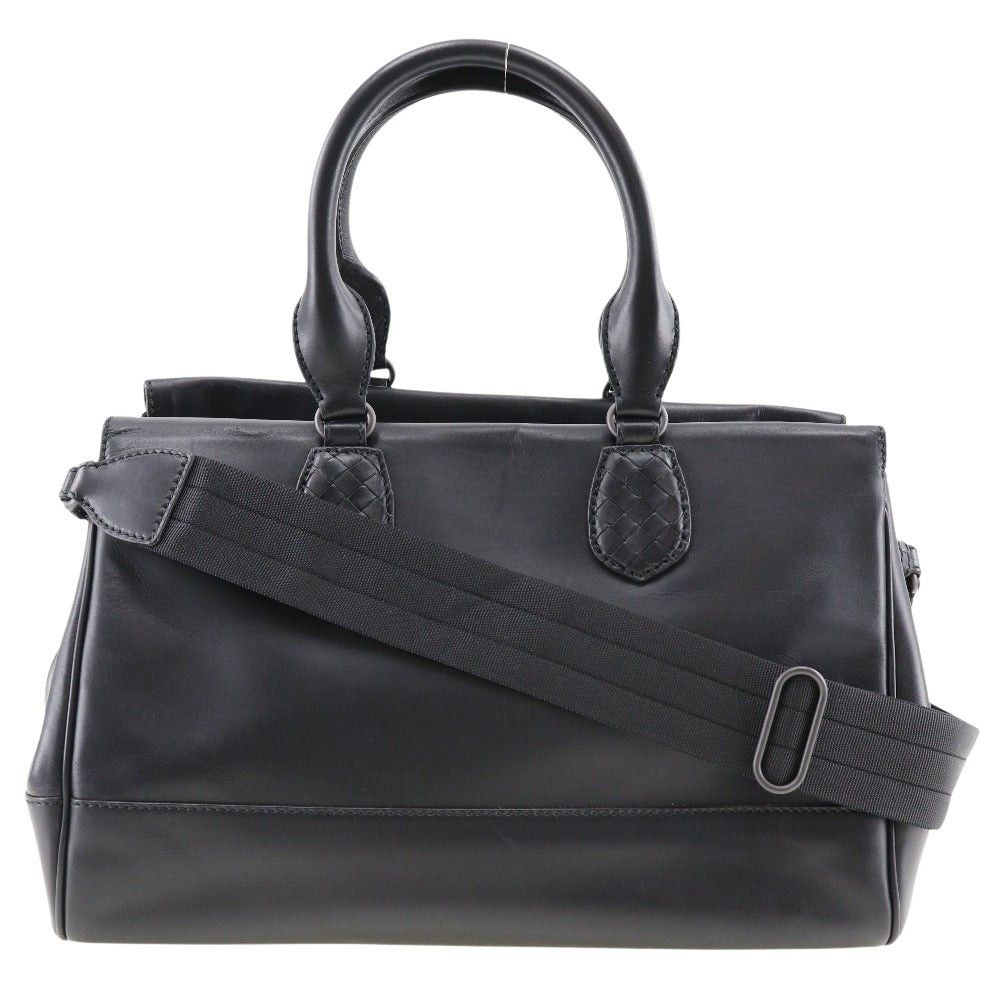 Bottega Veneta Black Calfskin Handbag (Pre-Owned) Size ONE SIZE - 1 Thumbnail
