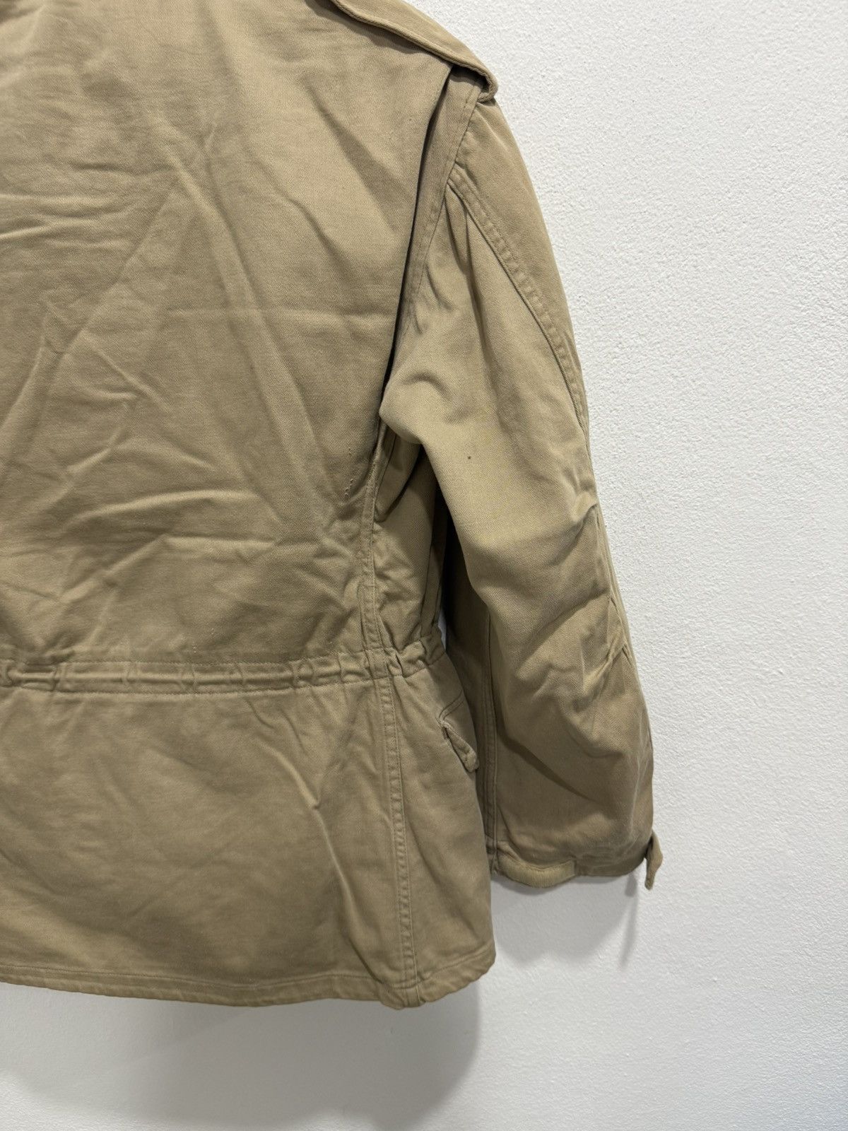 Alpha Industries VINTAGE M65 Field Jacket, Alpha Industries Tan Khaki Rare Size US S / EU 44-46 / 1 - 8 Thumbnail