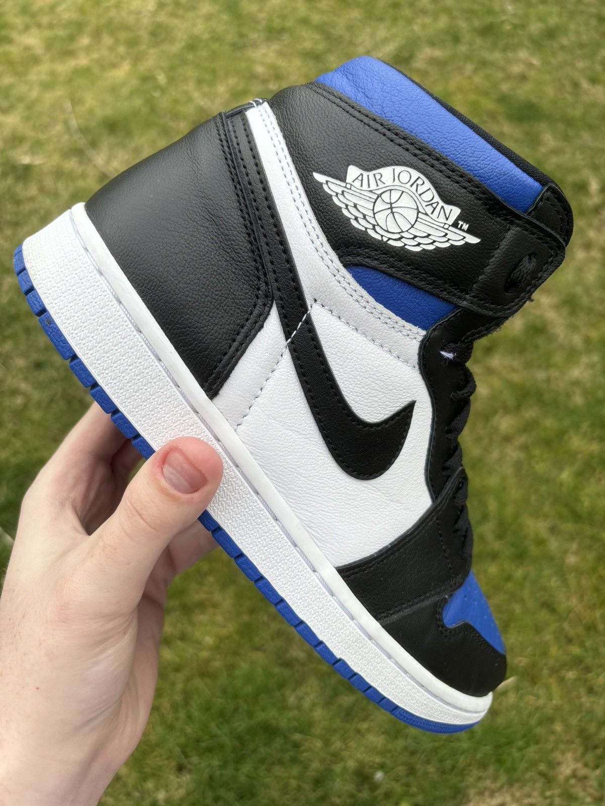 Jordan 1 Retro OG High Royal Toe 2020 Size 9