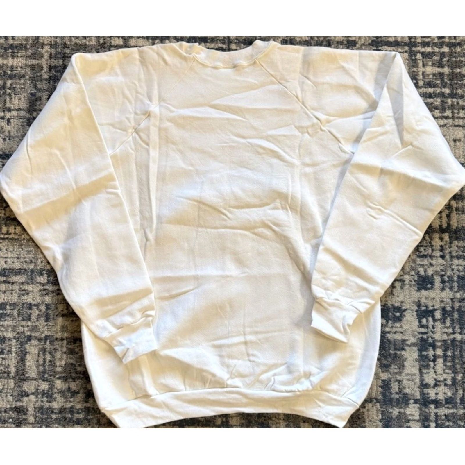 Fruit Of The Loom VINTAGE 80s Put It Back Thief! Support Irish Northern Aid Sweatshirt XL White Nike? Size US XL / EU 56 / 4 - 4 Thumbnail