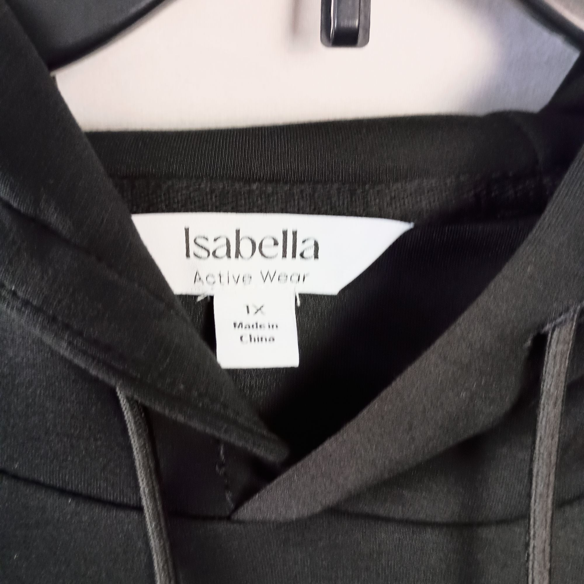 Other Isabella Activewear Hoodie Plus Size 1X Elastic Waist Stretc Size XXL / US 16-18 / IT 52-54 - 3 Thumbnail