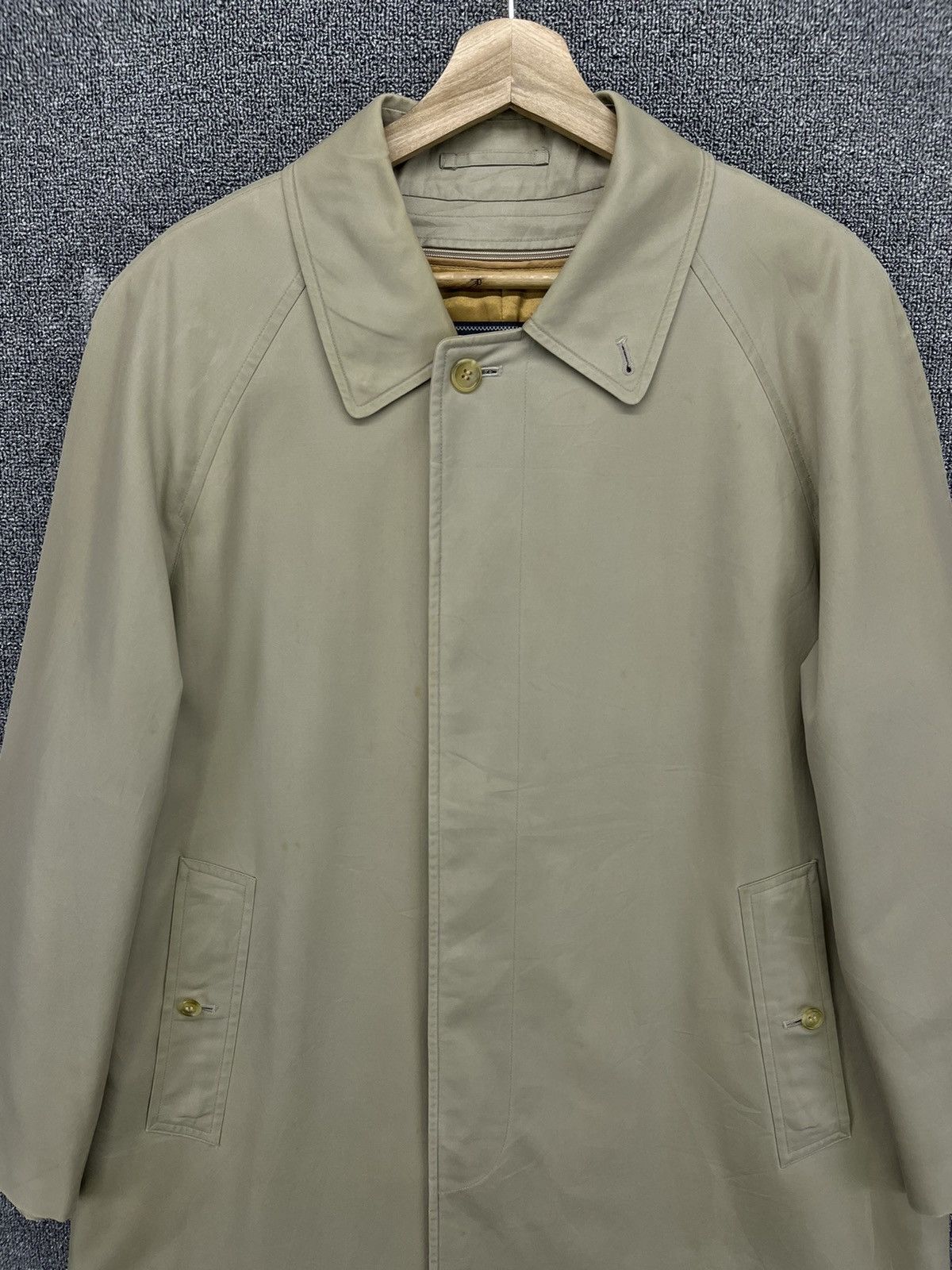 Burberry Vintage Burberry Nova Check Trench Coat Long Jacket Size US M / EU 48-50 / 2 - 6 Thumbnail