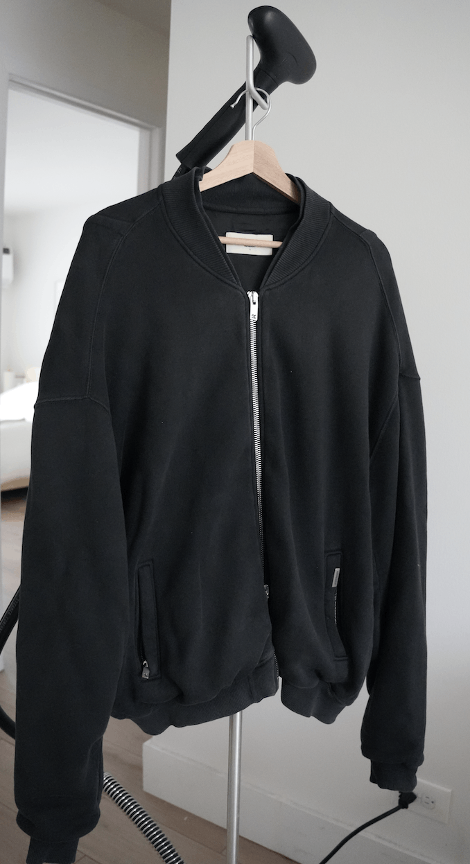 Represent Clo. Represent Blank Bomber Jacket Washed Black Size US L / EU 52-54 / 3 - 1 Thumbnail