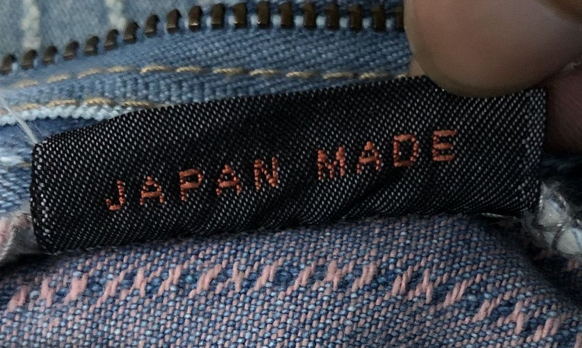Japanese Brand Modern Vintage Blue Way Made In Japan Denim Pants Size US 32 / EU 48 - 17 Thumbnail