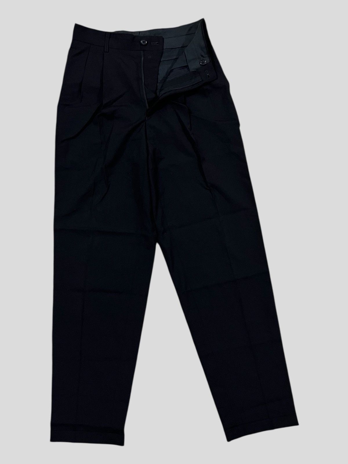 Yohji Yamamoto 1990s Yohji Yamamoto Gabardine Post Apocalypse Baggy Pants Size US 28 / EU 44 - 1 Thumbnail
