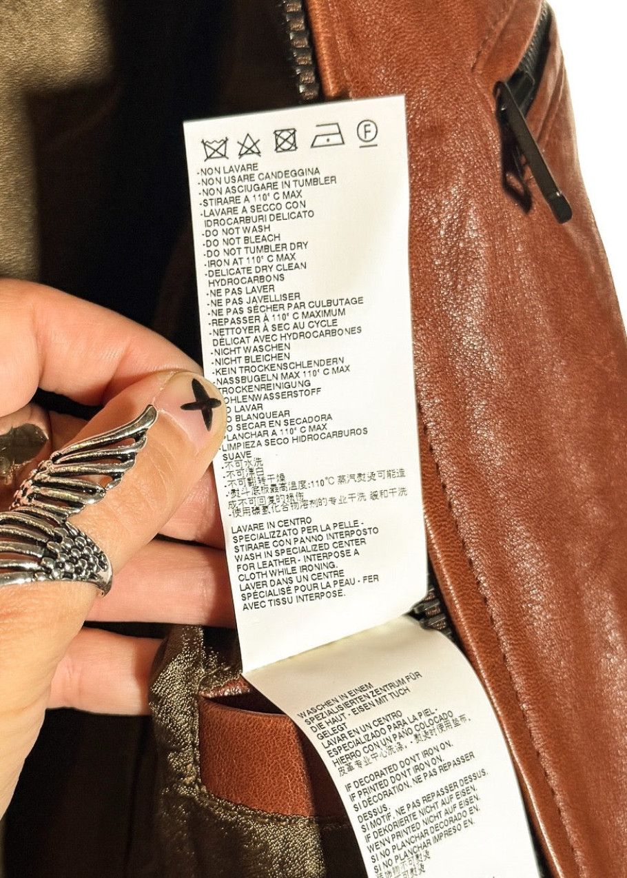Marc Jacobs Marc Jacobs Cognac Brown Leather Jacket Size US M / EU 48-50 / 2 - 5 Thumbnail