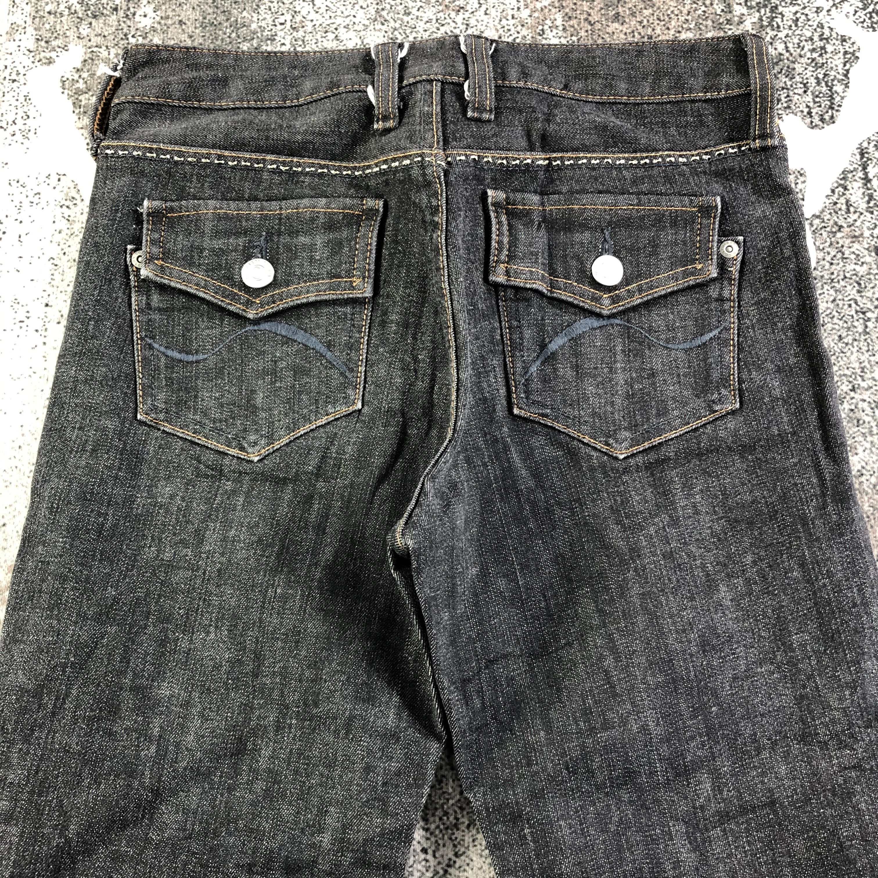 Japanese Brand Vintage Bobson Jeans Flare Denim KJ2058 Size US 28 / EU 44 - 4 Thumbnail