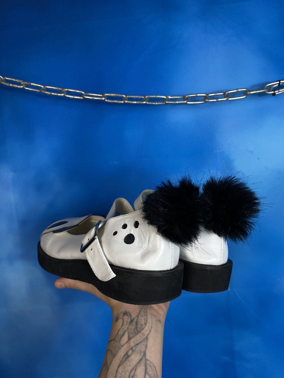 Japanese Brand × Vintage RARE❗️LOLITA JAPAN PANDA SHOES Y2K ( men’s ) Size US 10.5 / EU 43-44 - 5 Thumbnail