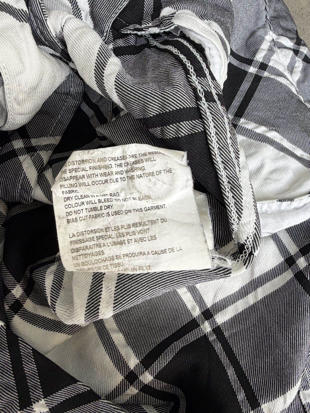 Comme des Garcons COMME des GARÇONS plaid blazer / shirt jacket Size S / US 4 / IT 40 - 8 Thumbnail