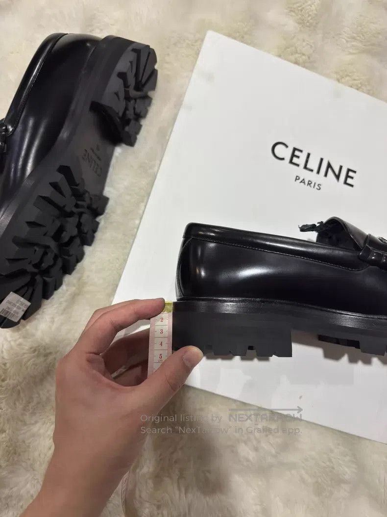 Celine Celine Thick Sole Loafers i Size US 10 / EU 43 - 9 Thumbnail