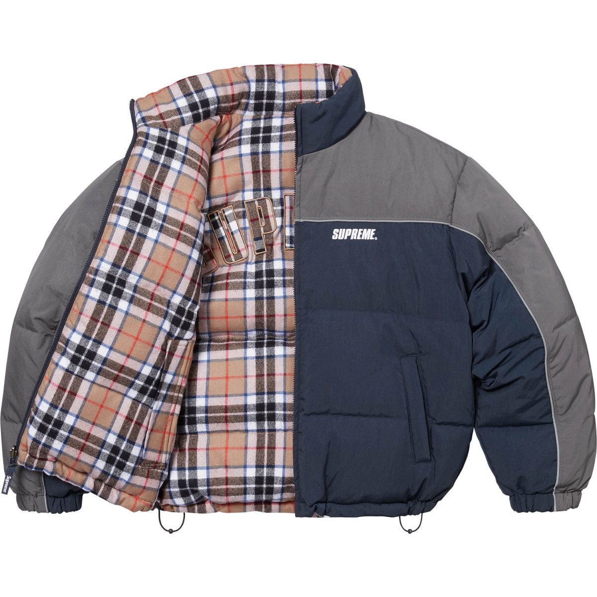 Supreme Supreme Madras Reversible WINDSTOPPER Puffer Jacket