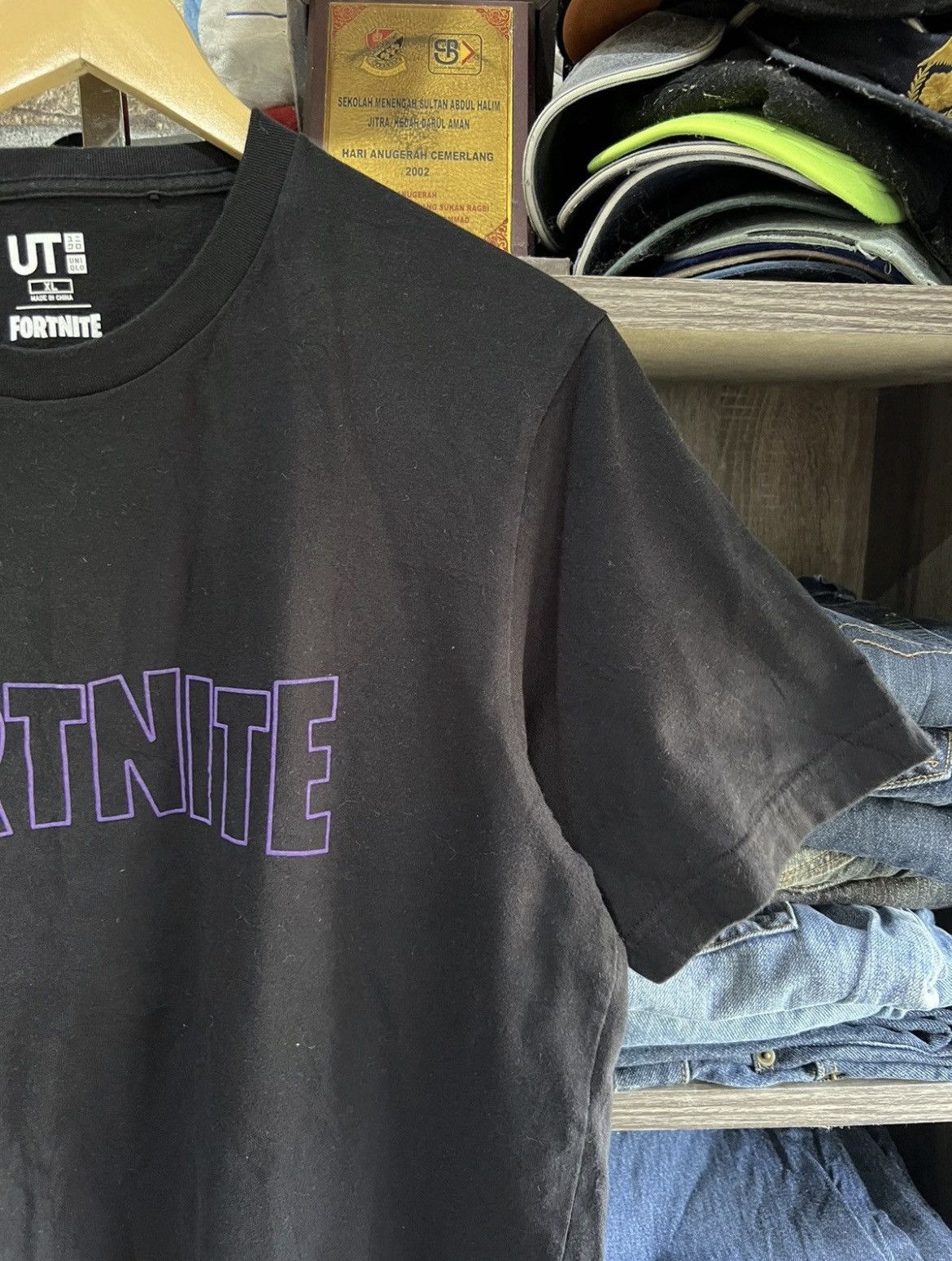 Other 🔥Rare Fortnite x Uniqlo Epic Games Tees Size US L / EU 52-54 / 3 - 5 Thumbnail