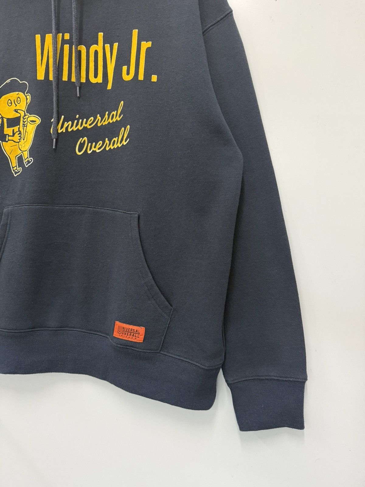 Universal Overall Chicago 🔥 Vtg 90s Windy Jr Sax Player Hoodie Universal Coverall - L Size US L / EU 52-54 / 3 - 2 Thumbnail