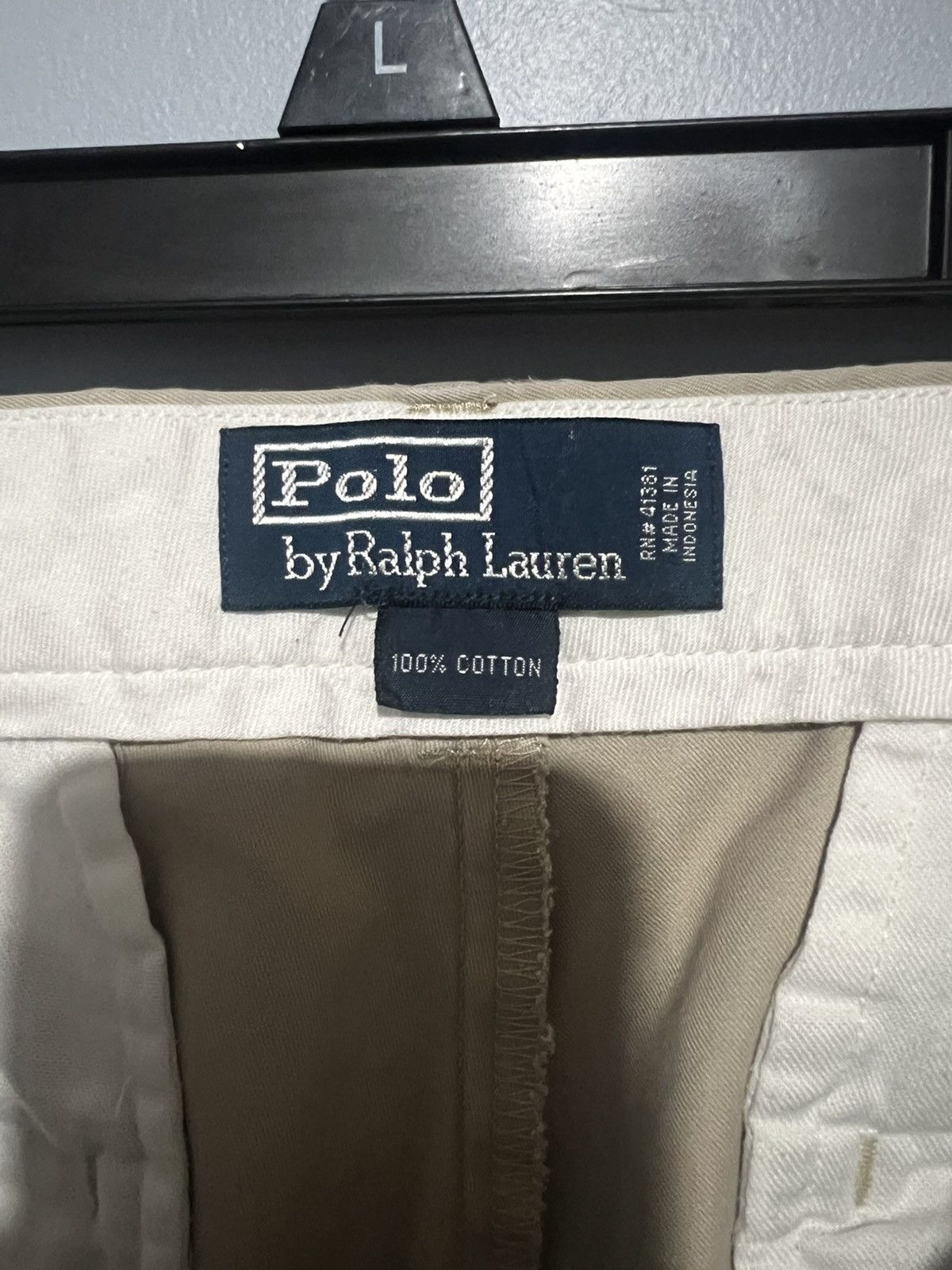 Polo Ralph Lauren Polo Ralph Lauren Pants Mens 32x32 Khaki Chino Flat Front Size US 32 / EU 48 - 7 Thumbnail