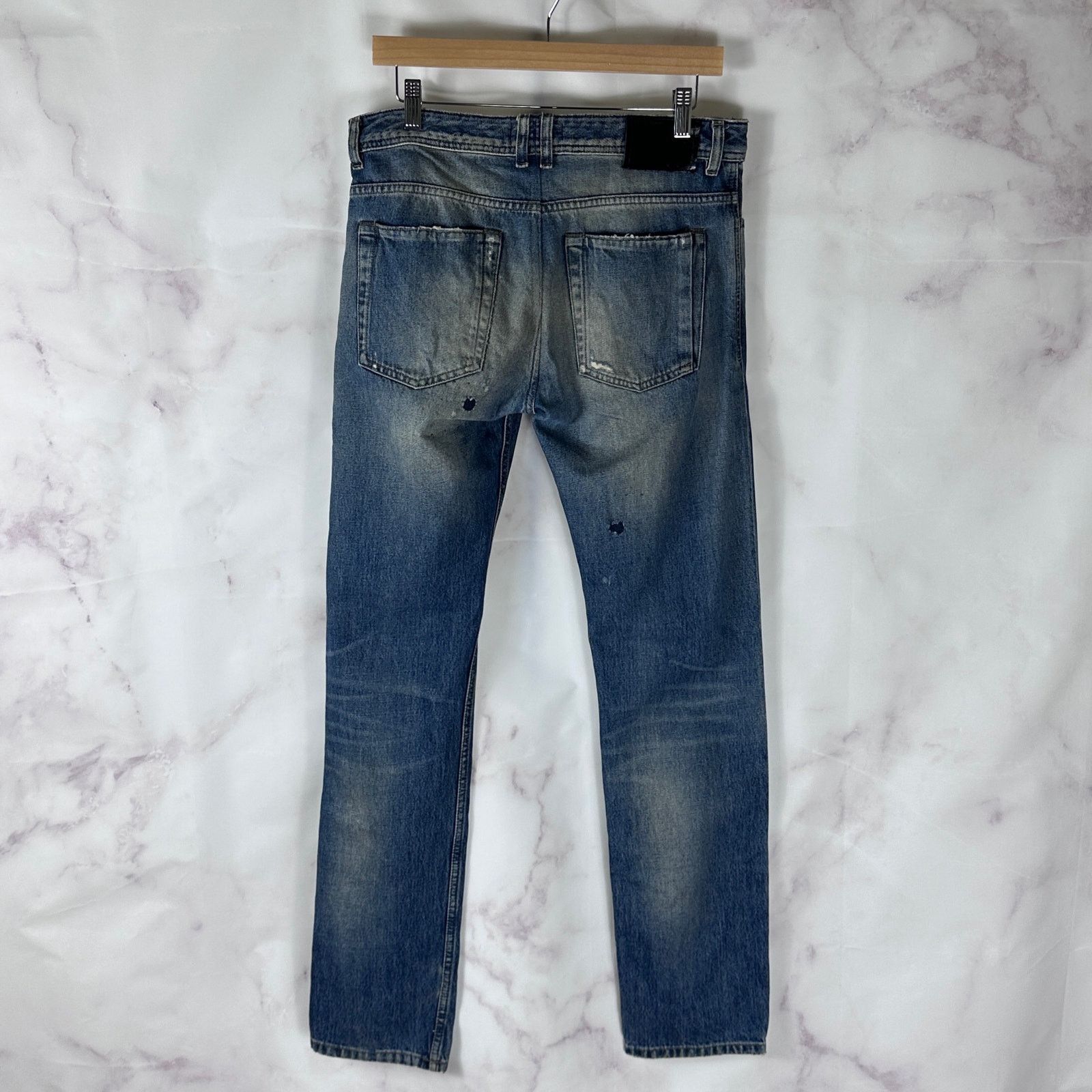 Diesel Black Gold Distressed & Repaired Denim Jeans Size US 32 / EU 48 - 11 Thumbnail