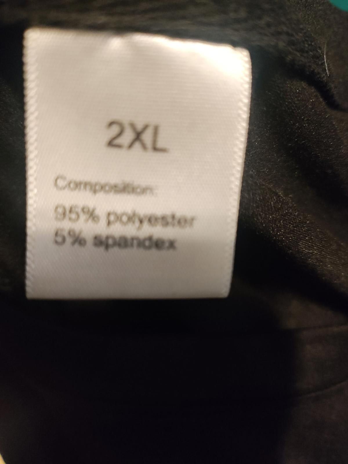 The Unbranded Brand Men's Black Graphic T-Shirt with IDK IDC IDGAF Text Size US XXL / EU 58 / 5 - 7 Thumbnail