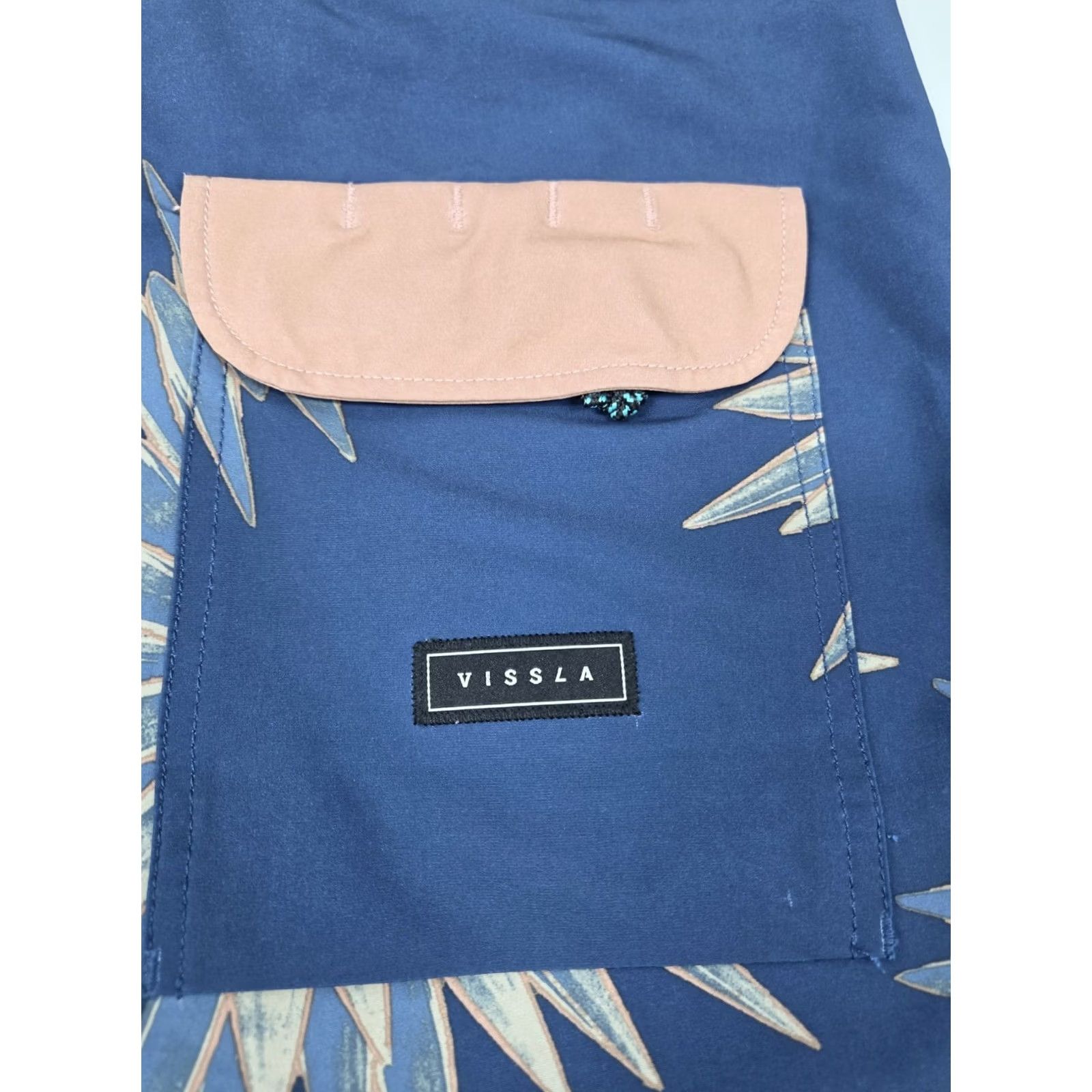 Vissla Vissla Board Shorts Mens 34 Upcycle Coconut Stretch Multicolor Floral Quick Dry Back Pocket Drawstring Beach Bum Surfing Recreational Mens Size US 34 / EU 50 - 5 Thumbnail