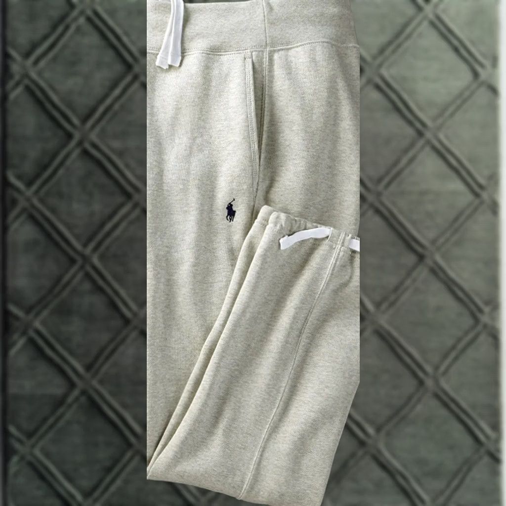 Polo Ralph Lauren Polo Ralph Lauren Sweatpants Mens XL Gray Cotton Blend Drawstring Waist Pocket Pockets Regular Inseam 31" 40-44" Size US XL / EU 56 / 4 - 1 Thumbnail