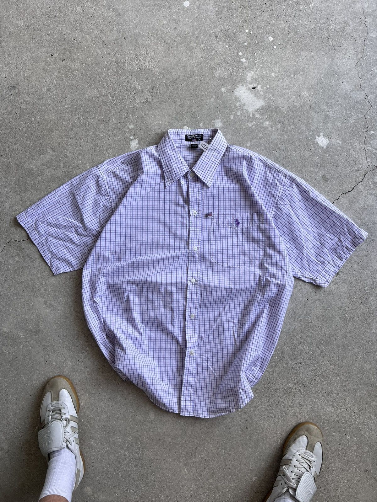 Polo Ralph Lauren × Vintage Vintage Ralph Lauren Shirt USA Size US XL / EU 56 / 4 - 4 Thumbnail