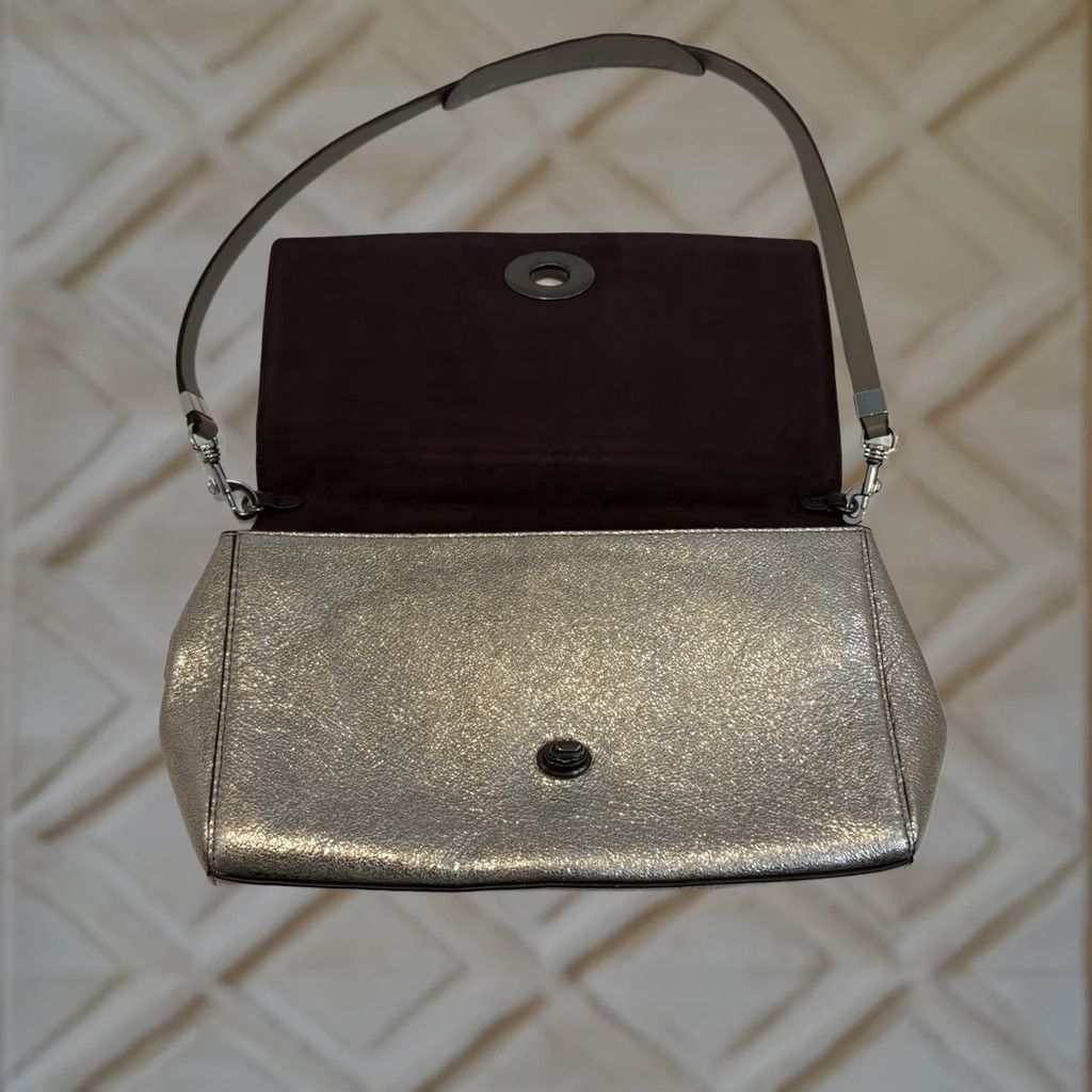 Coach Coach Alexa Turn Lock 2WAY Chain Shoulder Bag 86964 Silver