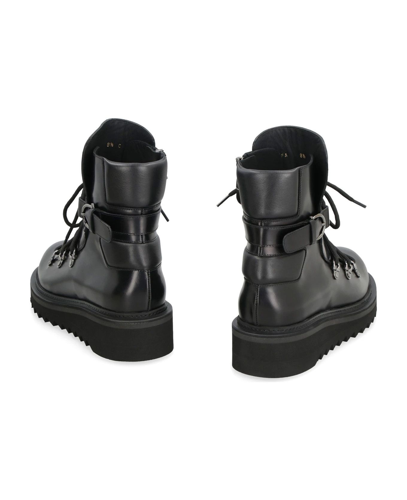 Salvatore Ferragamo o1y0326 Ankle Boots in Black Size US 4.5 / IT 34.5 - 4 Thumbnail