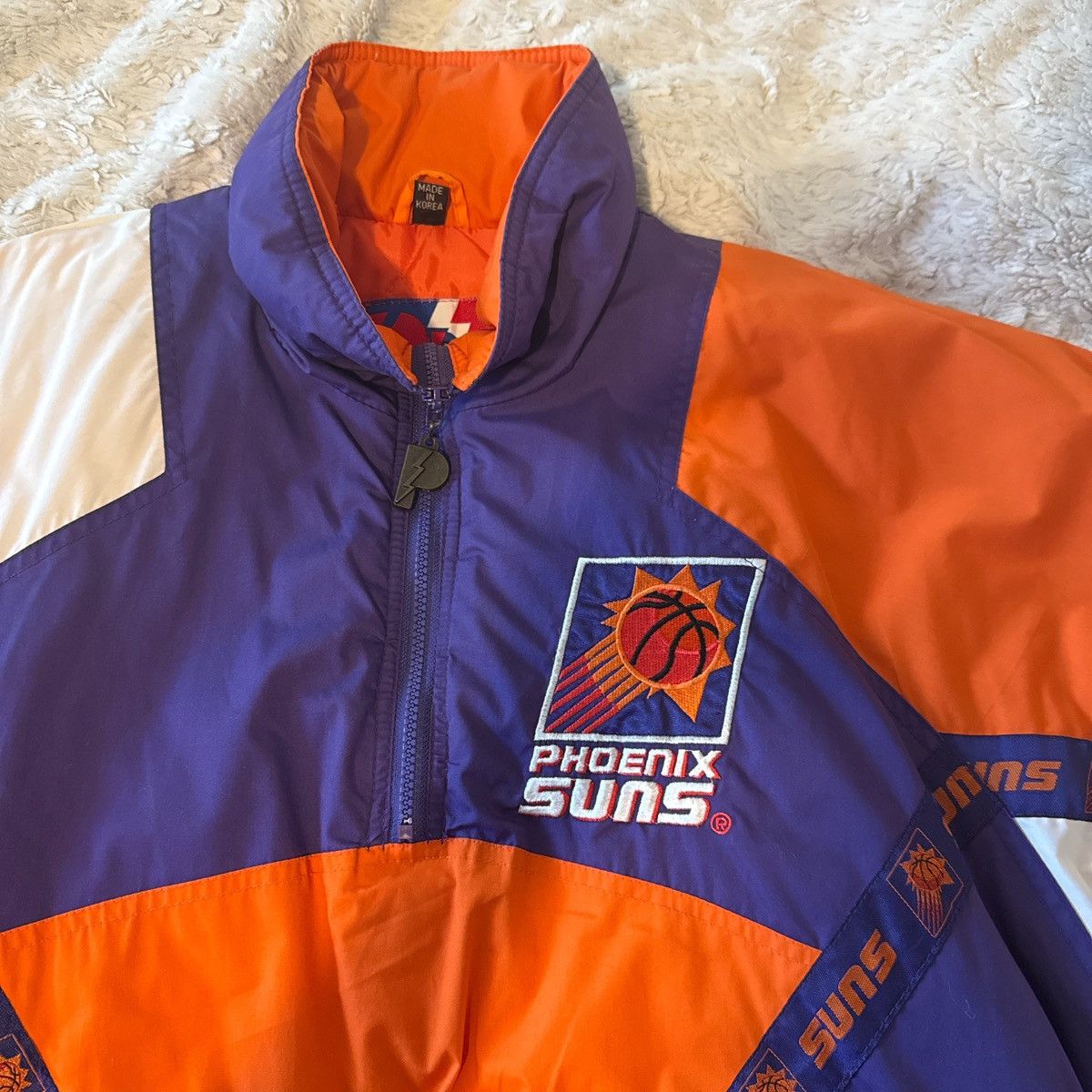 Pro Player × Vintage VINTAGE PRO PLAYER: Phoenix Suns Quarter Zip-up Size US S / EU 44-46 / 1 - 2 Thumbnail