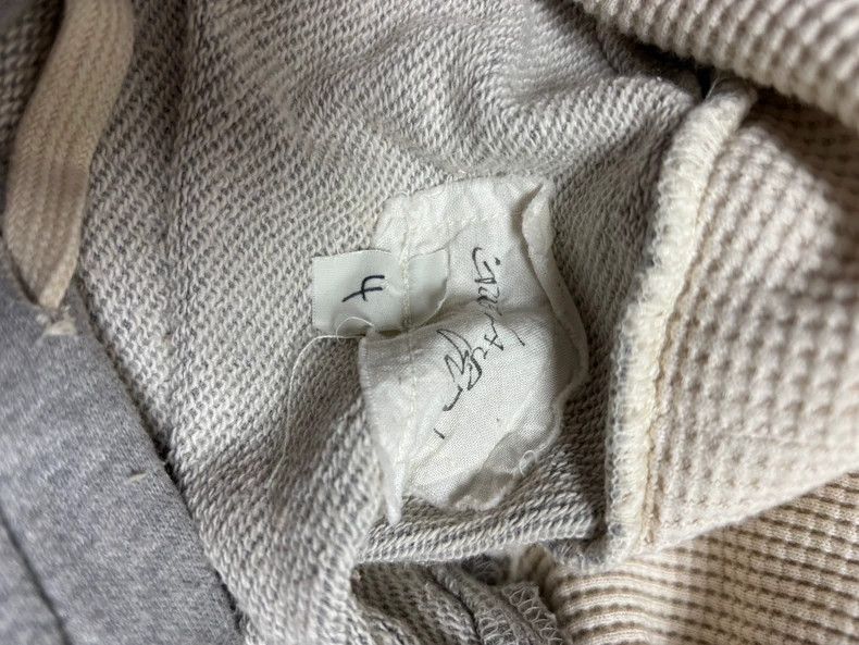 Greg Lauren greg lauren Grey patchwork hoodie 2506-Nextarrow Size US XL / EU 56 / 4 - 4 Thumbnail