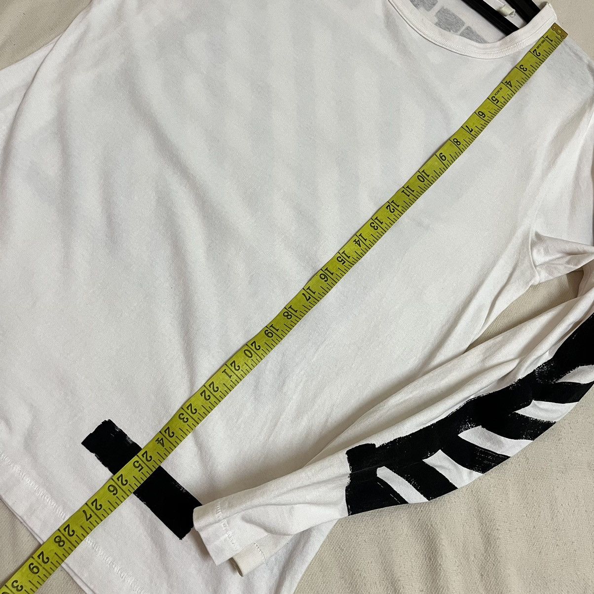 Off-White Authentic Off White Big Logo Prints Long Sleeve Man Shirts Size US L / EU 52-54 / 3 - 11 Thumbnail