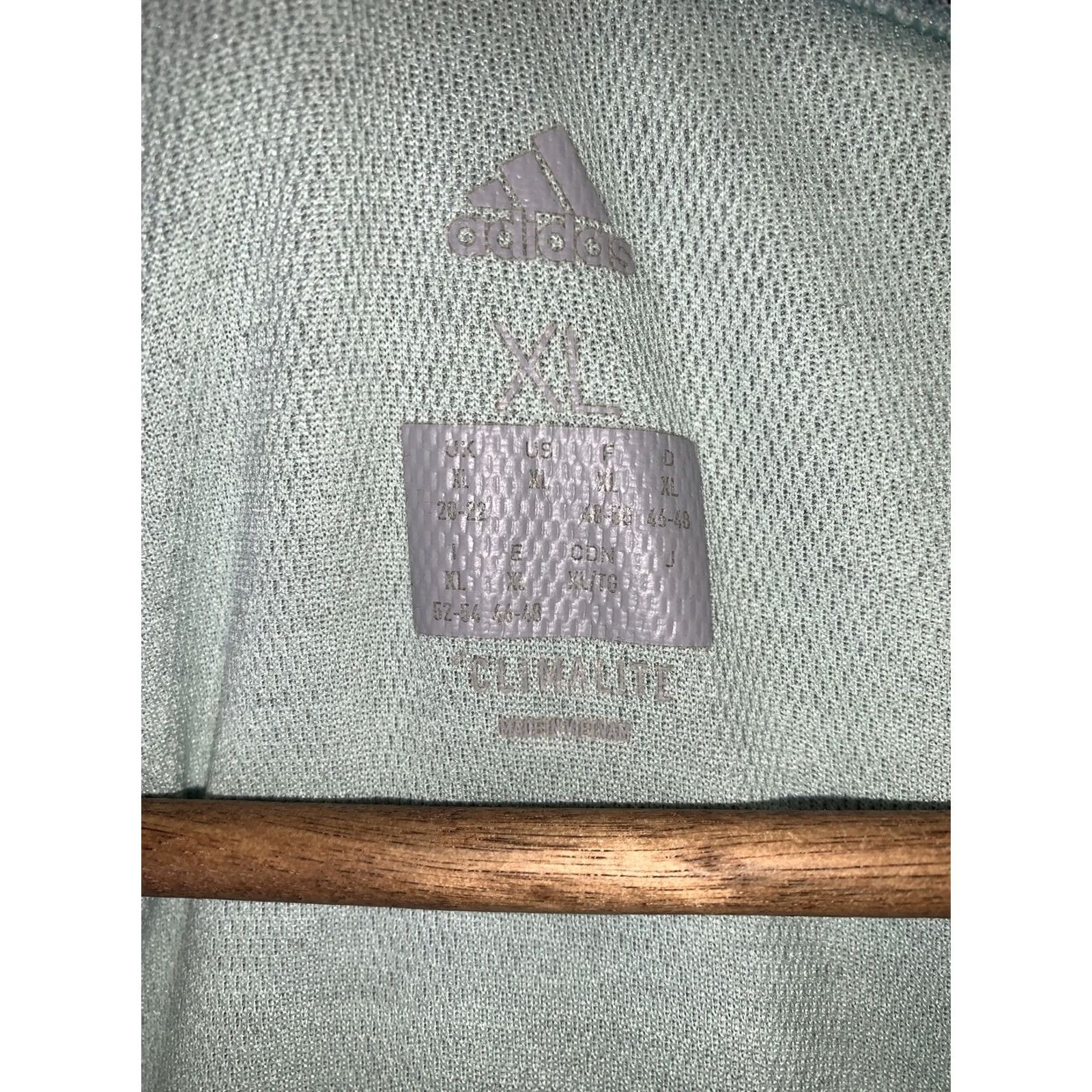 Adidas Adidas Climalite Women's XL Long Sleeve Blue Shirt Logo Sleeve 2994 Size XL / US 12-14 / IT 48-50 - 4 Thumbnail
