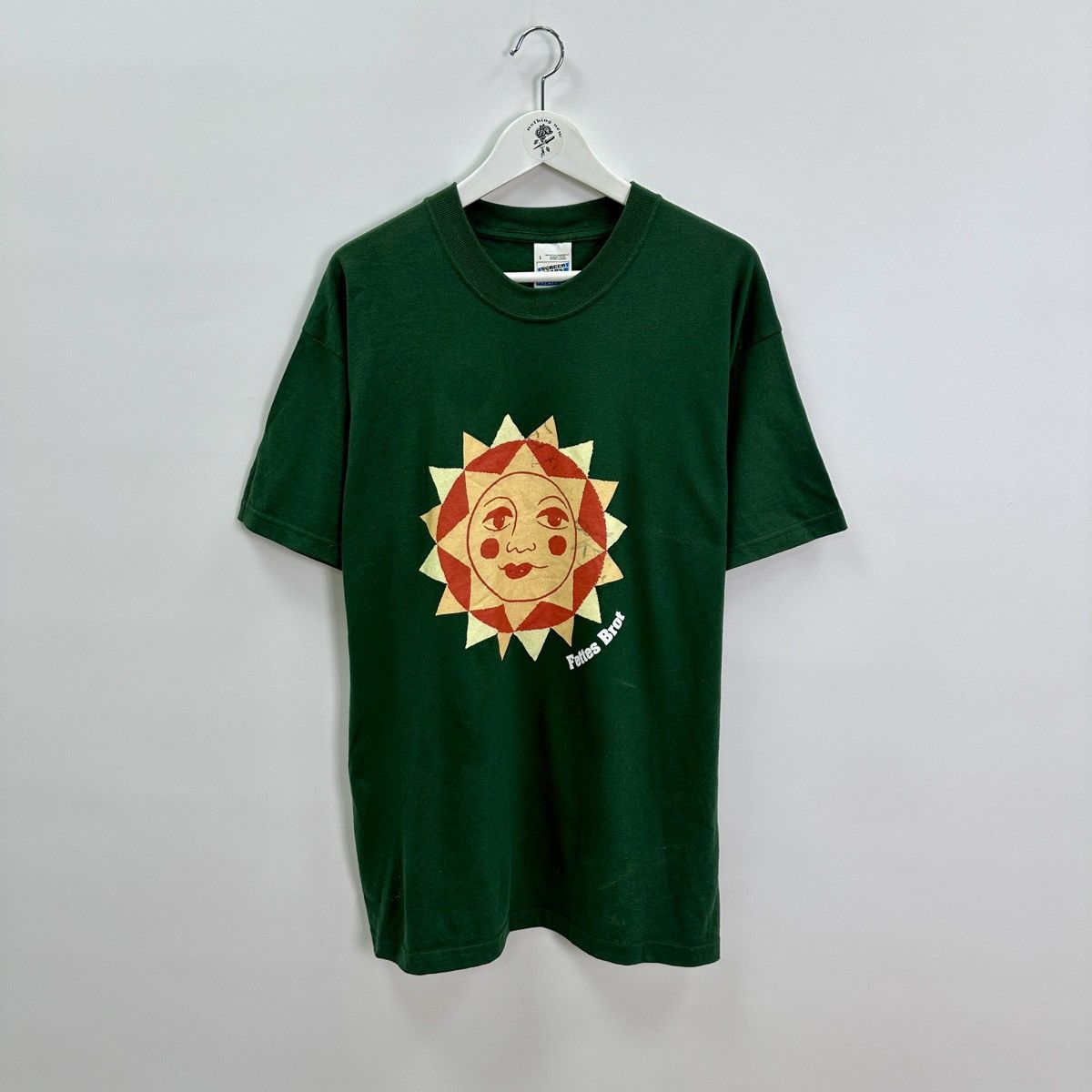 Band Tees vintage 90s Fettes Brot Indie rock signed tee rare Britain Size US L / EU 52-54 / 3 - 1 Thumbnail