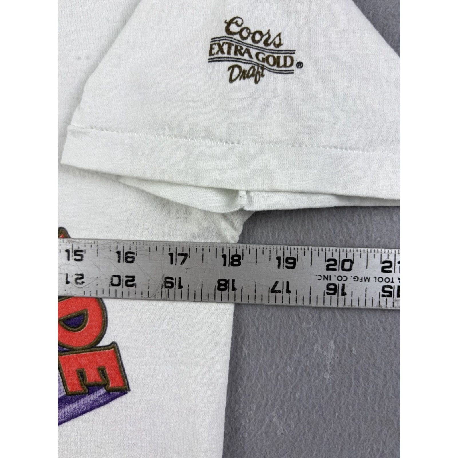 Sugar VINTAGE Boxing Shirt Mens Small White Golden Boy Lalonde WBC Sugar Ray Leonard 1990s Graphic Tee Sportswear/Beach Men S Size US S / EU 44-46 / 1 - 7 Thumbnail