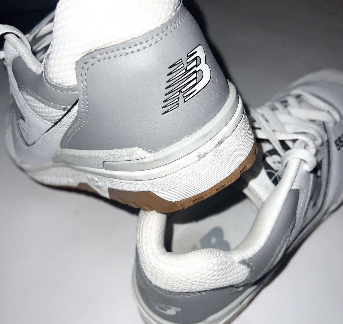 New Balance New Balance 550 White Slate Grey Size US 10.5 / EU 43-44 - 5 Thumbnail