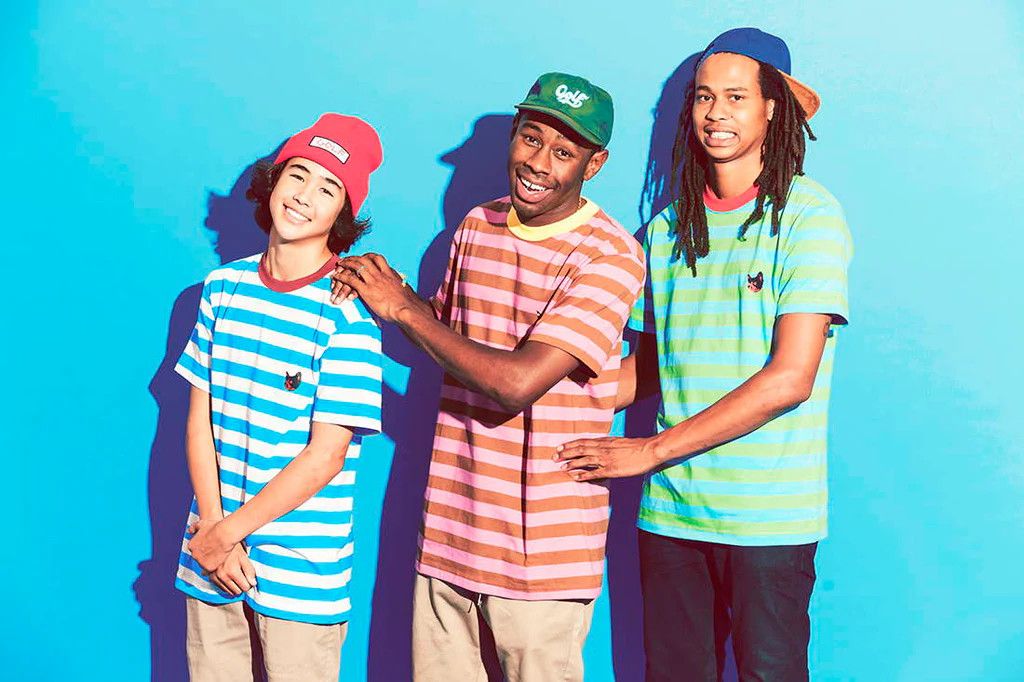 Golf Wang 2014 Kill Cat/Flog Gnaw Striped T-shirt Size US M / EU 48-50 / 2 - 6 Thumbnail