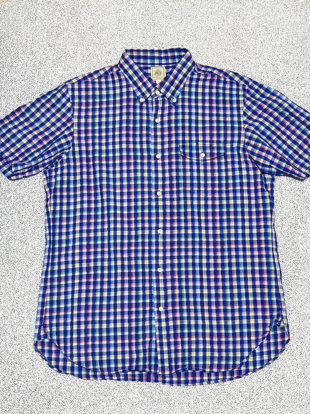 J. Press J.PRESS seersucker madras check shirt Size US XL / EU 56 / 4 - 1 Thumbnail